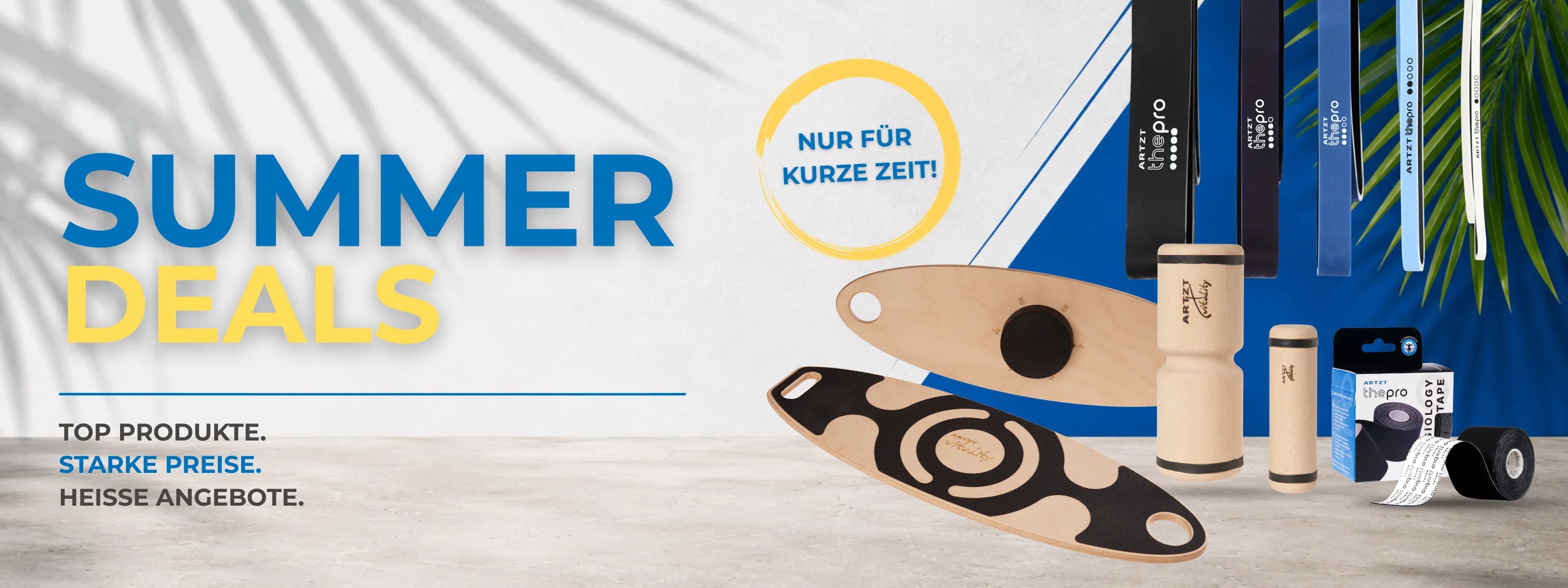 ARTZT Summer Deals – Fitness Angebote & Sportgeräte im Sommer Sale