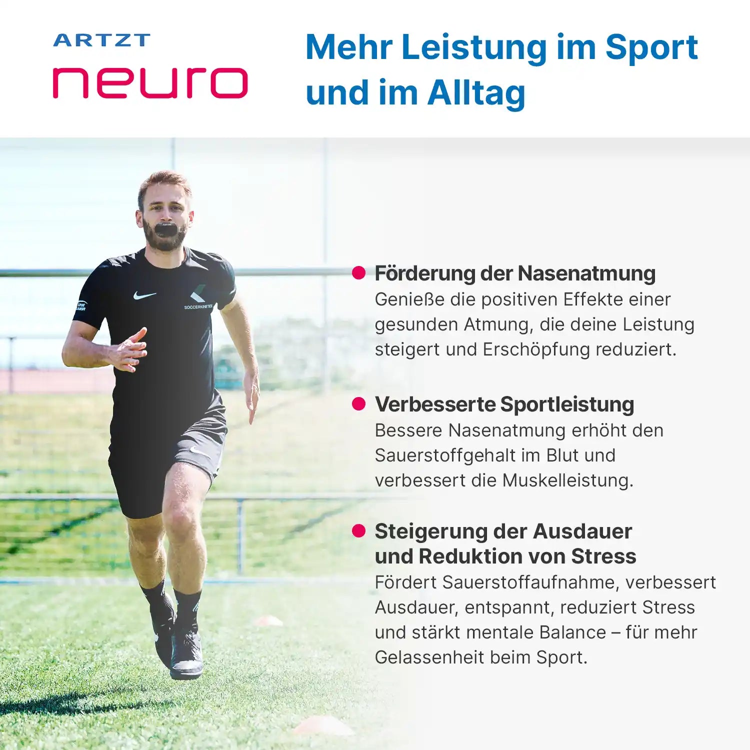Mouth Tape Performance - 30 Stück ARTZT neuro 2