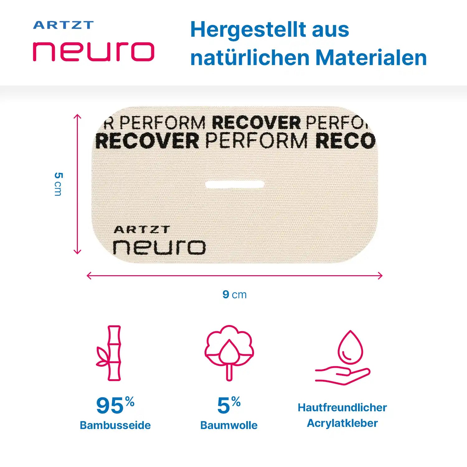 Mouth Tape Recovery - 30 Stück ARTZT neuro 6