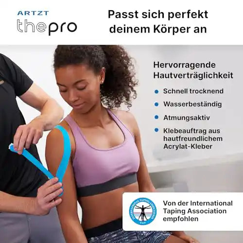 Kinesiologisches Tape 2er Set ARTZT thepro 12