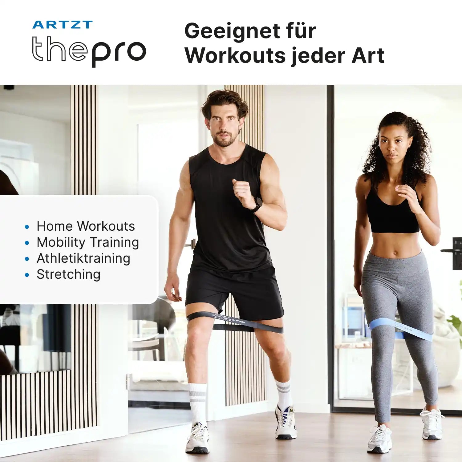 Loop Band Set Fitnessbänder ARTZT thepro