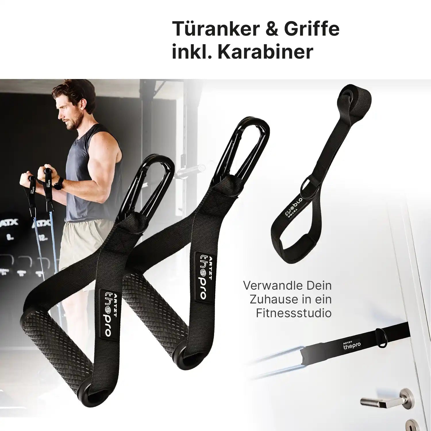 Power Band Fitnessband Set ARTZT thepro 4