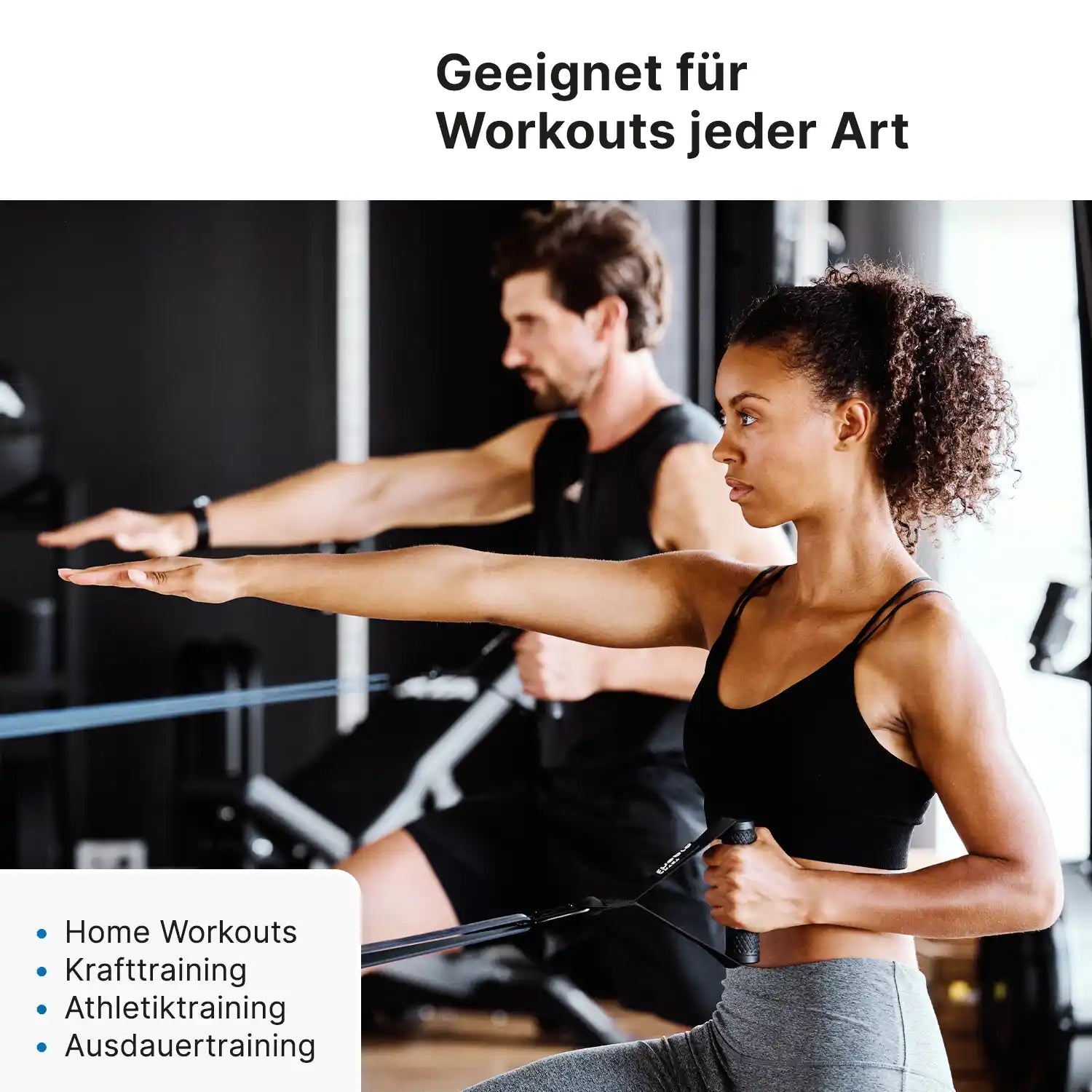 Power Band Fitnessband Set ARTZT thepro 6