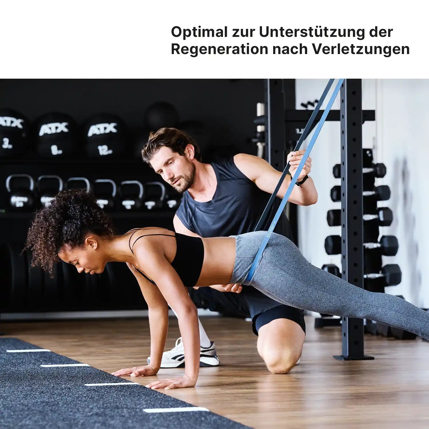 Power Band Fitnessband Set ARTZT thepro 8