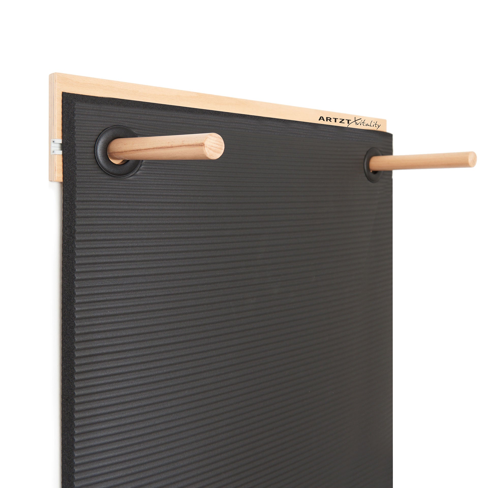 Wall mount for gymnastics mats