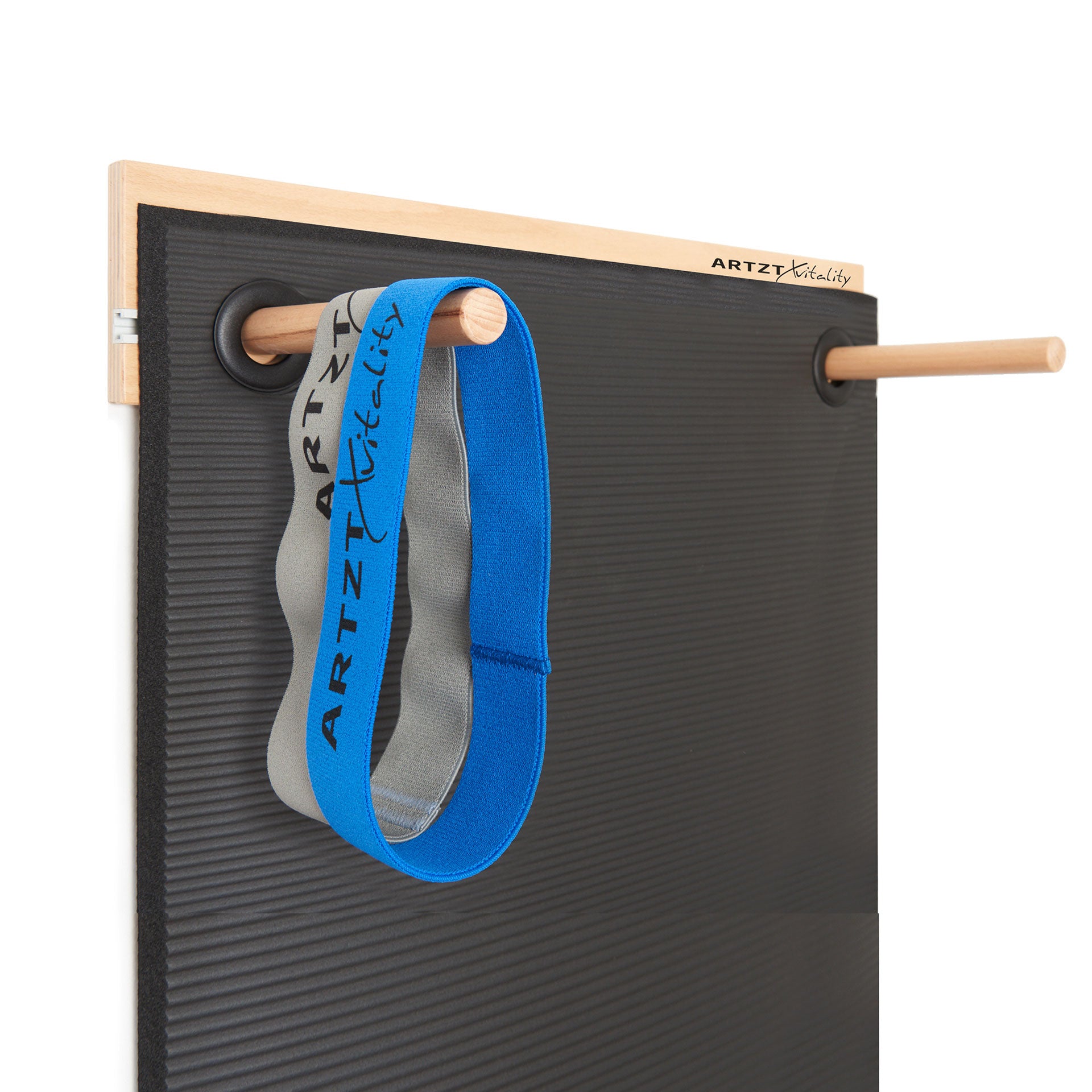 Wall mount for gymnastics mats