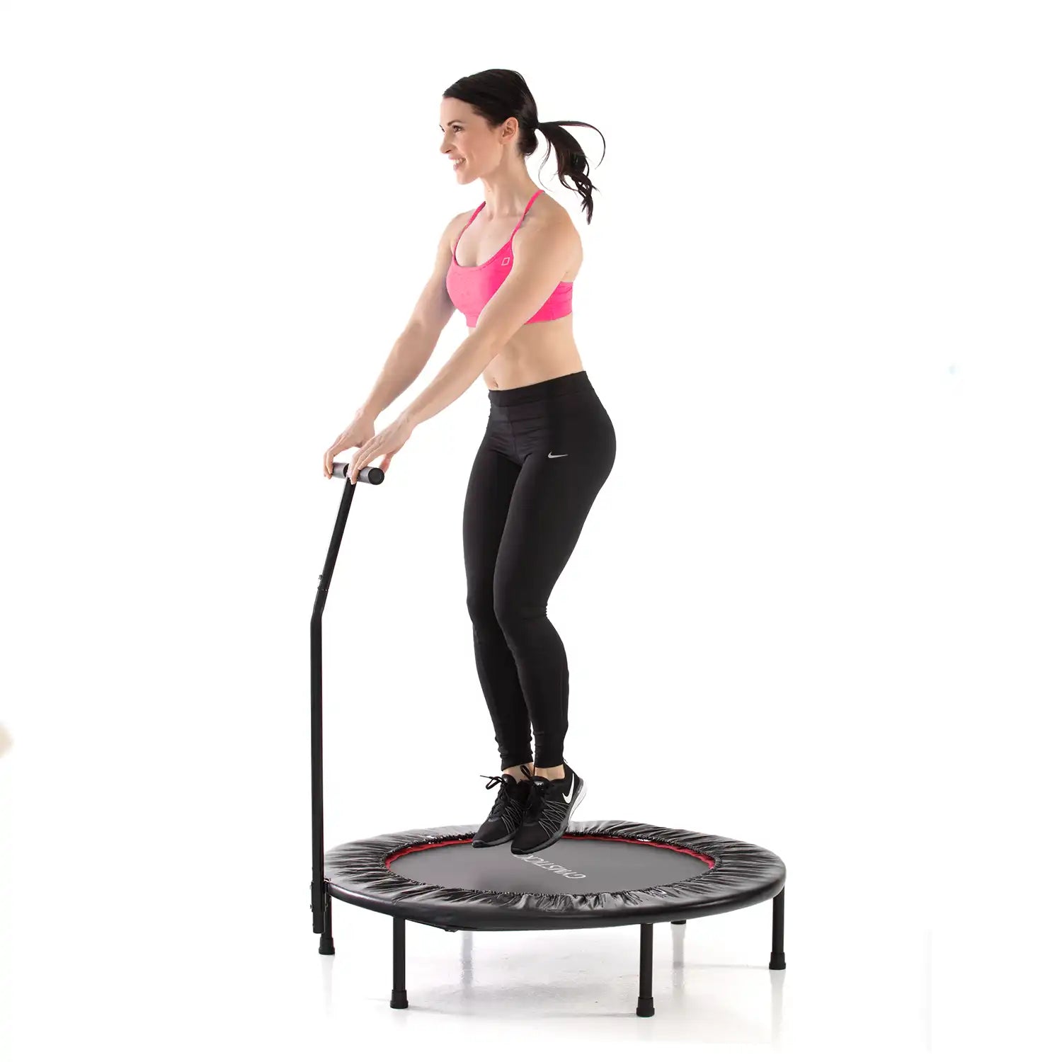 Gymstick Fitness Trampolin mit Griffen Trampoline Gymstick