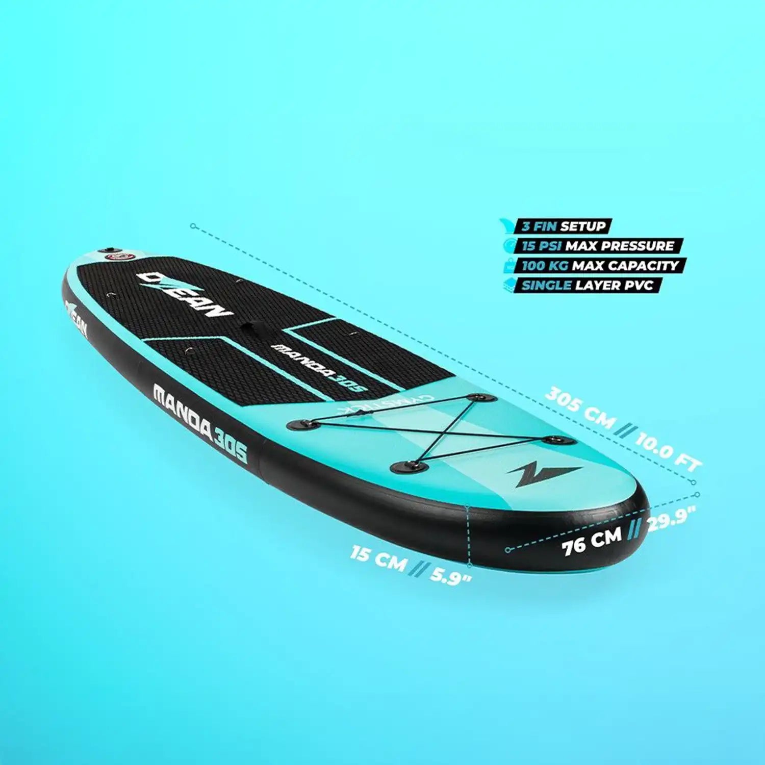 Ozean Manda 305 Stand Up Paddle / SUP Board SUP Boards Gymstick
