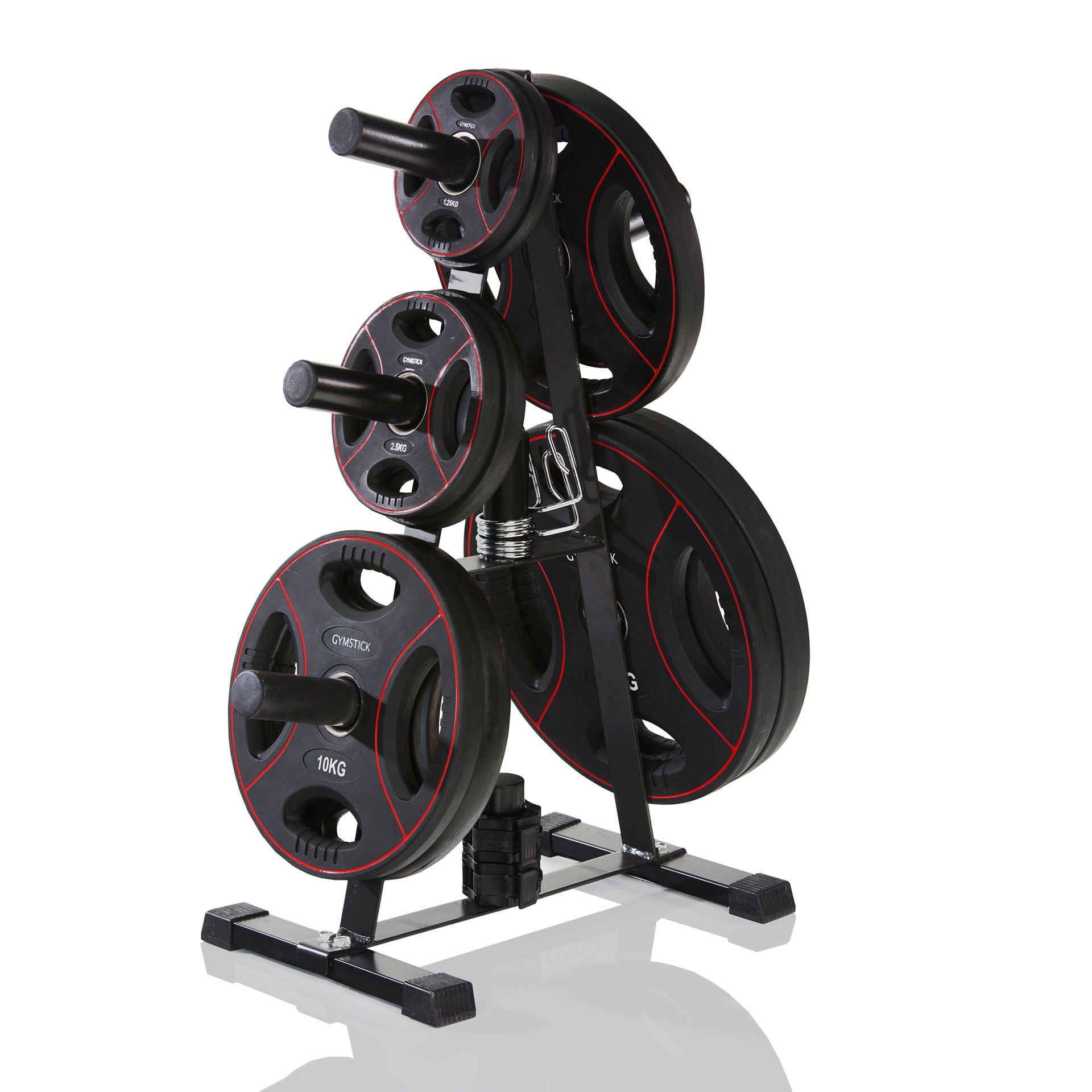 Rack for weight plates