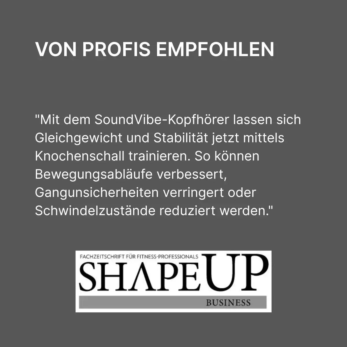 SoundVibe II Knochenschall Kopfhörer ARTZT neuro 6