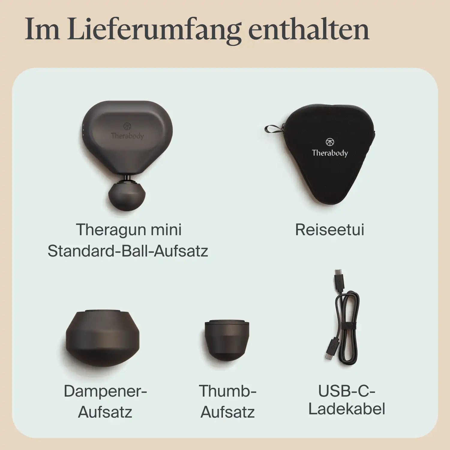 Theragun Mini (Gen 3) Massagepistole Massagepistolen Therabody