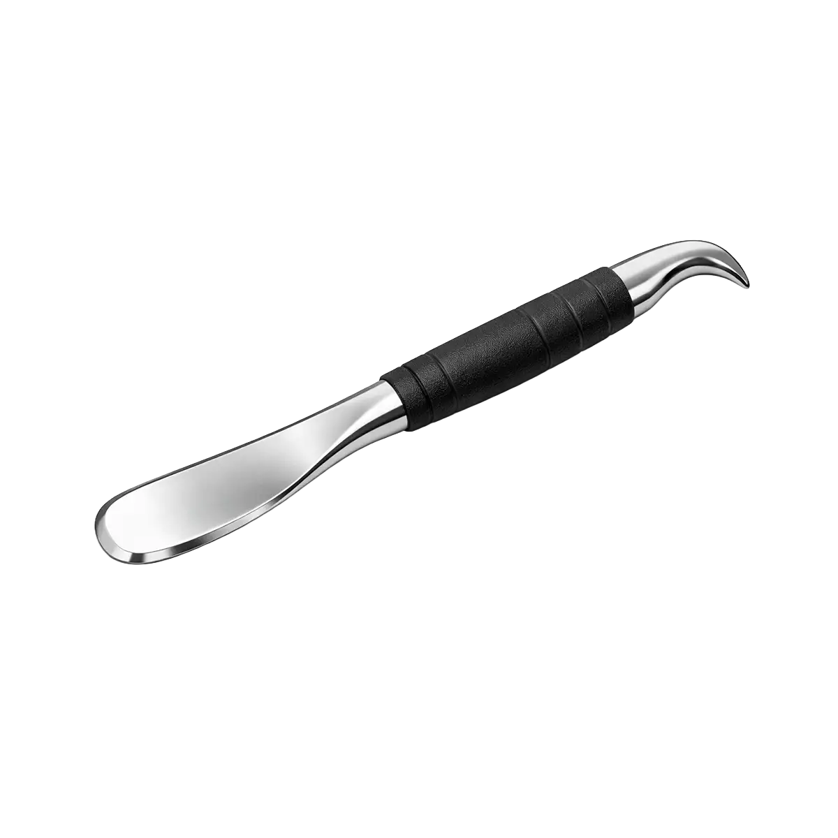 Ein fiktives Faszien-Tool auf freigestelltem Hintergrund zum Vergleich mit dem ARTZT thepro Fazer