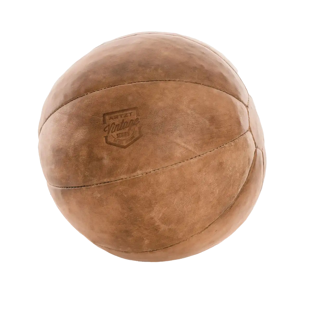 ARTZT Vintage Series Medizinball 4 kg auf transparentem Hintergrund