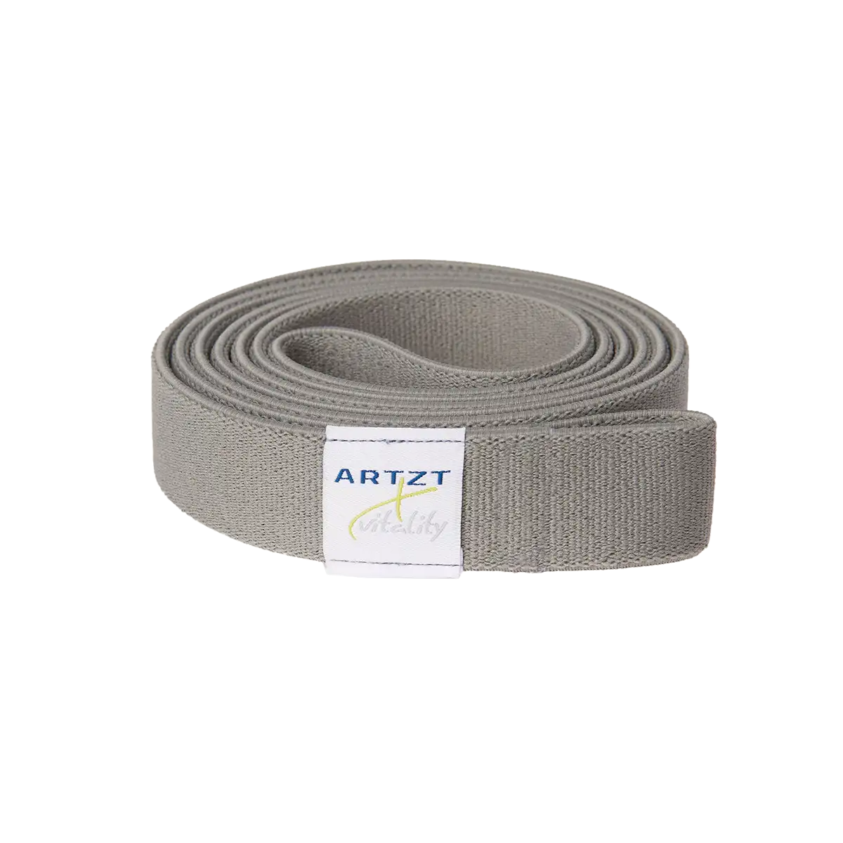 Zusammengerolltes Super Band der Marke ARTZT vitality in grau #farbe_grau