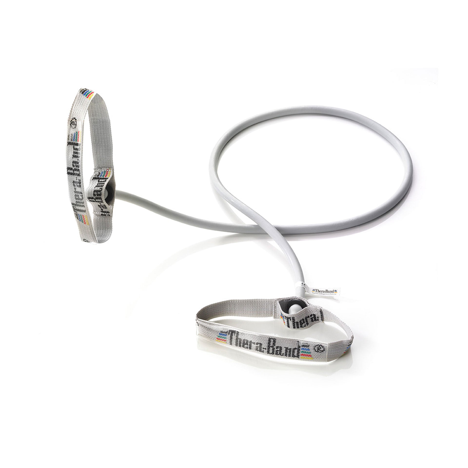 Bodytrainer Tubing (flexible Griffe) TheraBand Silber 1