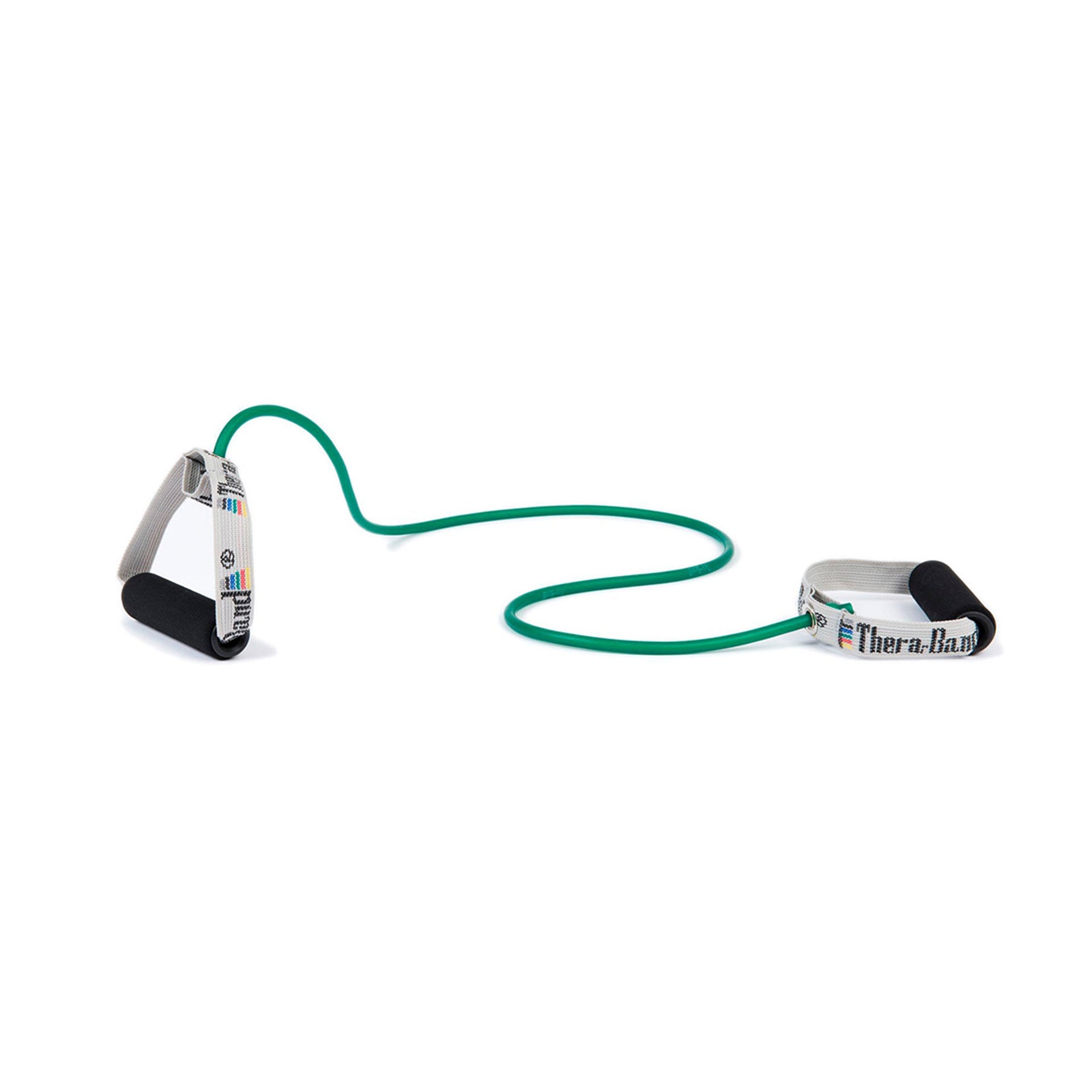 Bodytrainer Tubing (Schaumstoffgriffe) Fitnessbänder TheraBand Grün