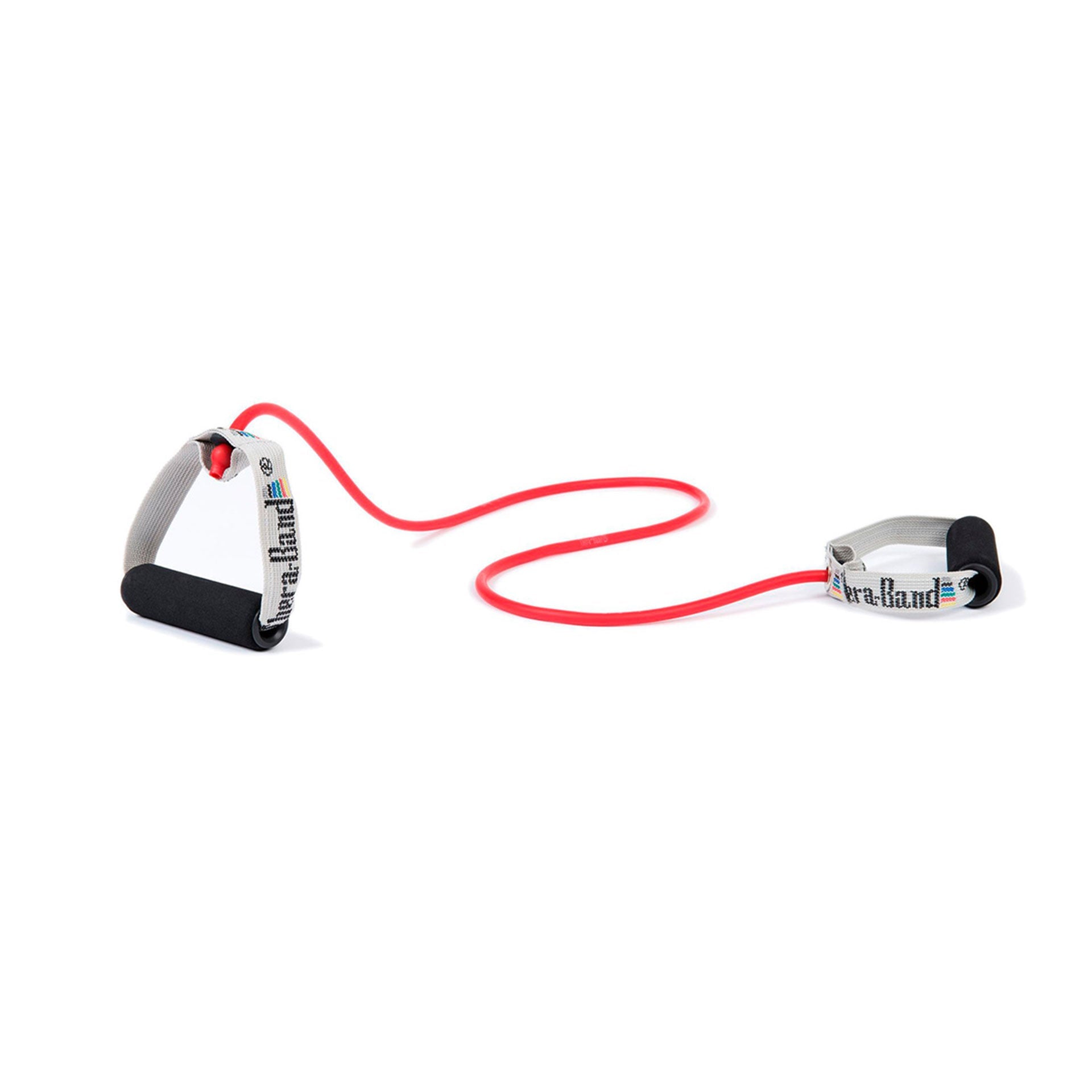 Bodytrainer Tubing (Schaumstoffgriffe) Fitnessbänder TheraBand Rot