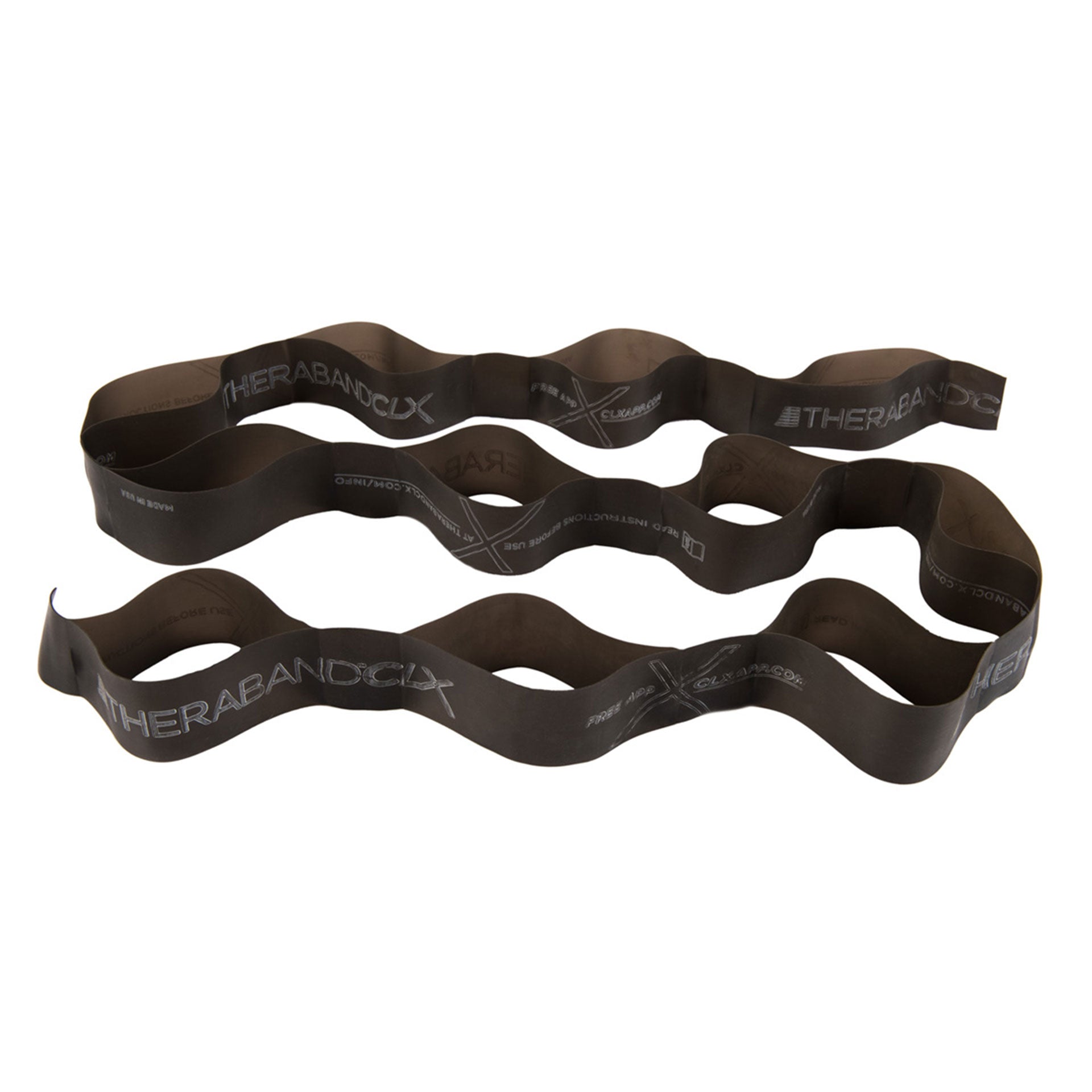 CLX Fitnessband 2 m TheraBand Schwarz 8