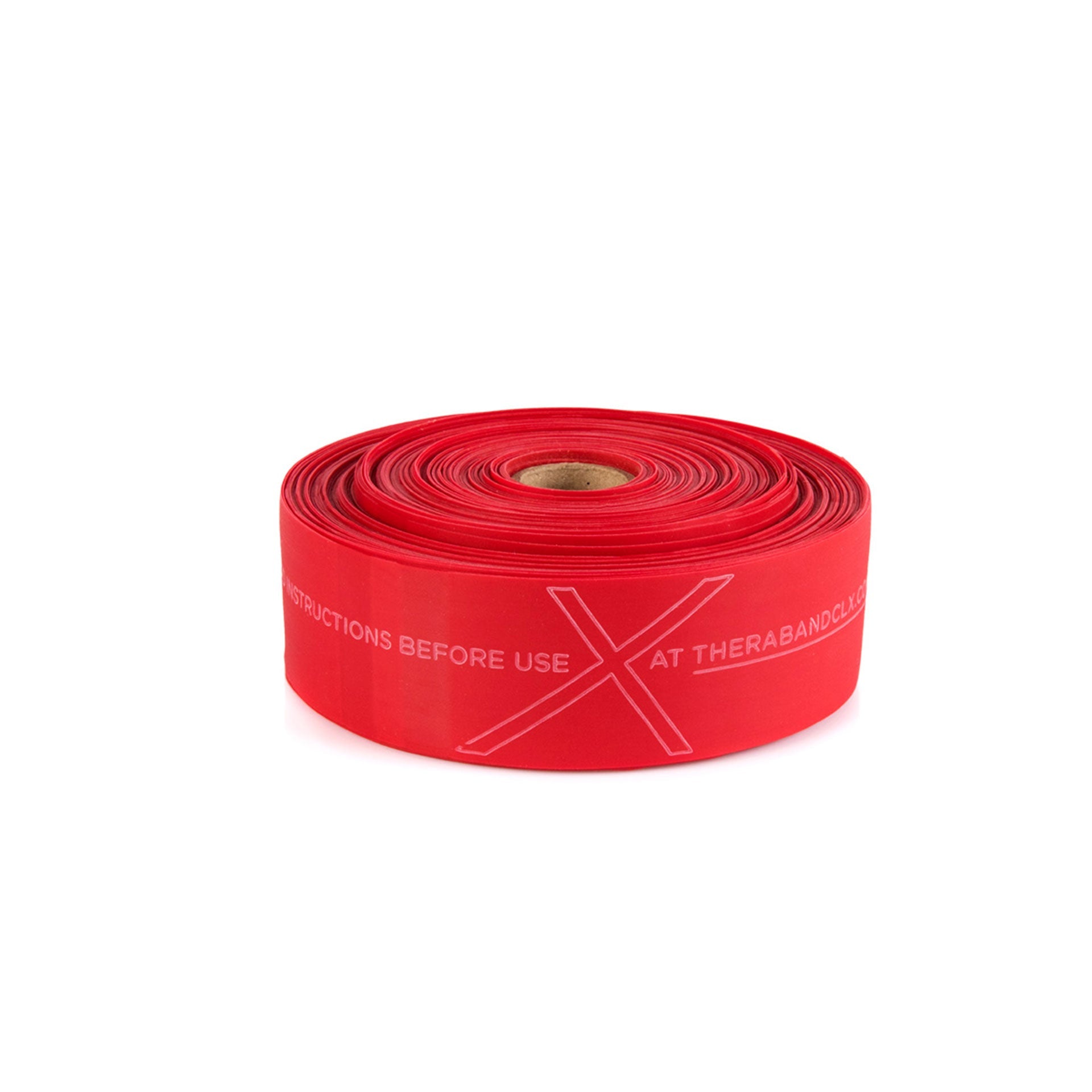 CLX Fitnessband Rolle 22 m TheraBand Rot 8