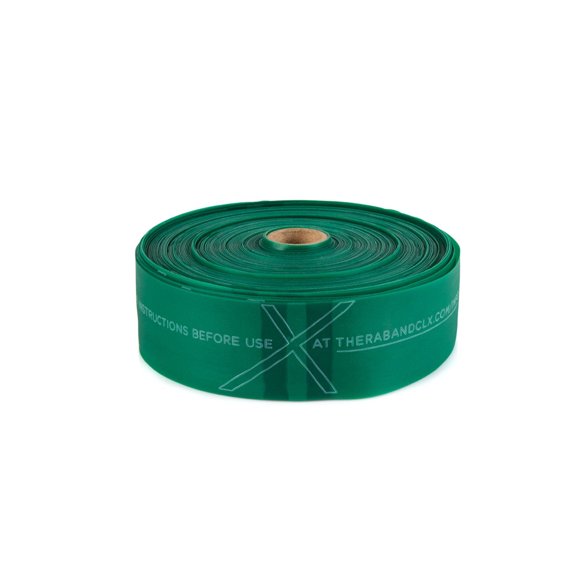 Rolle TheraBand CLX in grün #farbe_grün