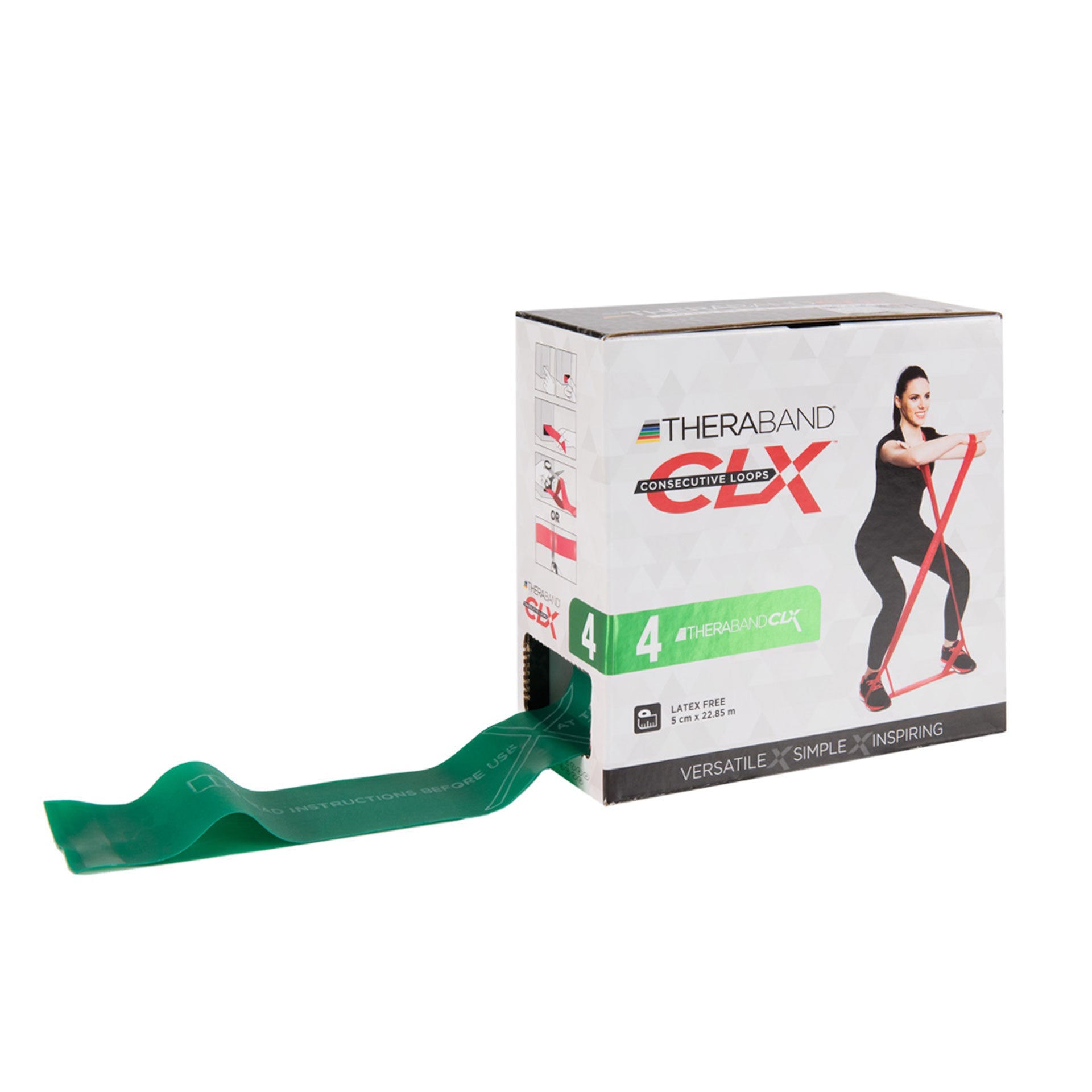 CLX Fitnessband Rolle 22 m TheraBand 9