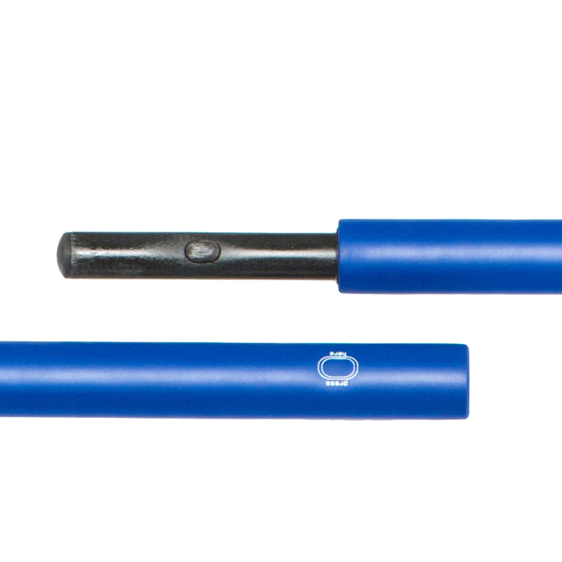 Nahaufnahme des Verschlusssystems eines Gymstick Original in blau