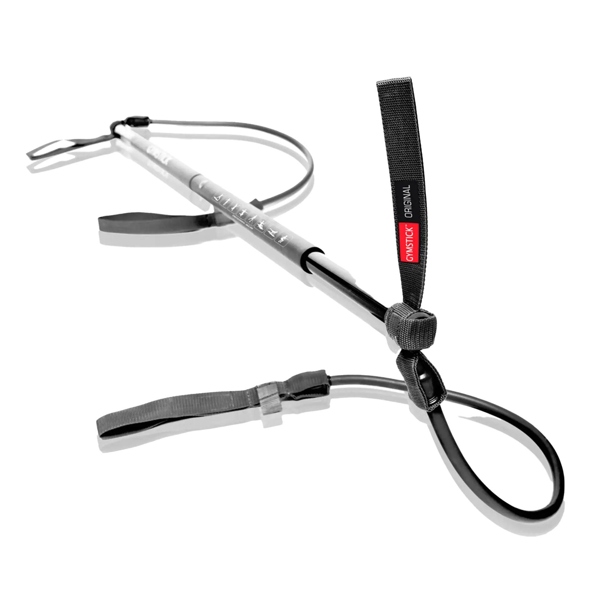 Gymstick Original in schwarz auf transparentem Hintergrund