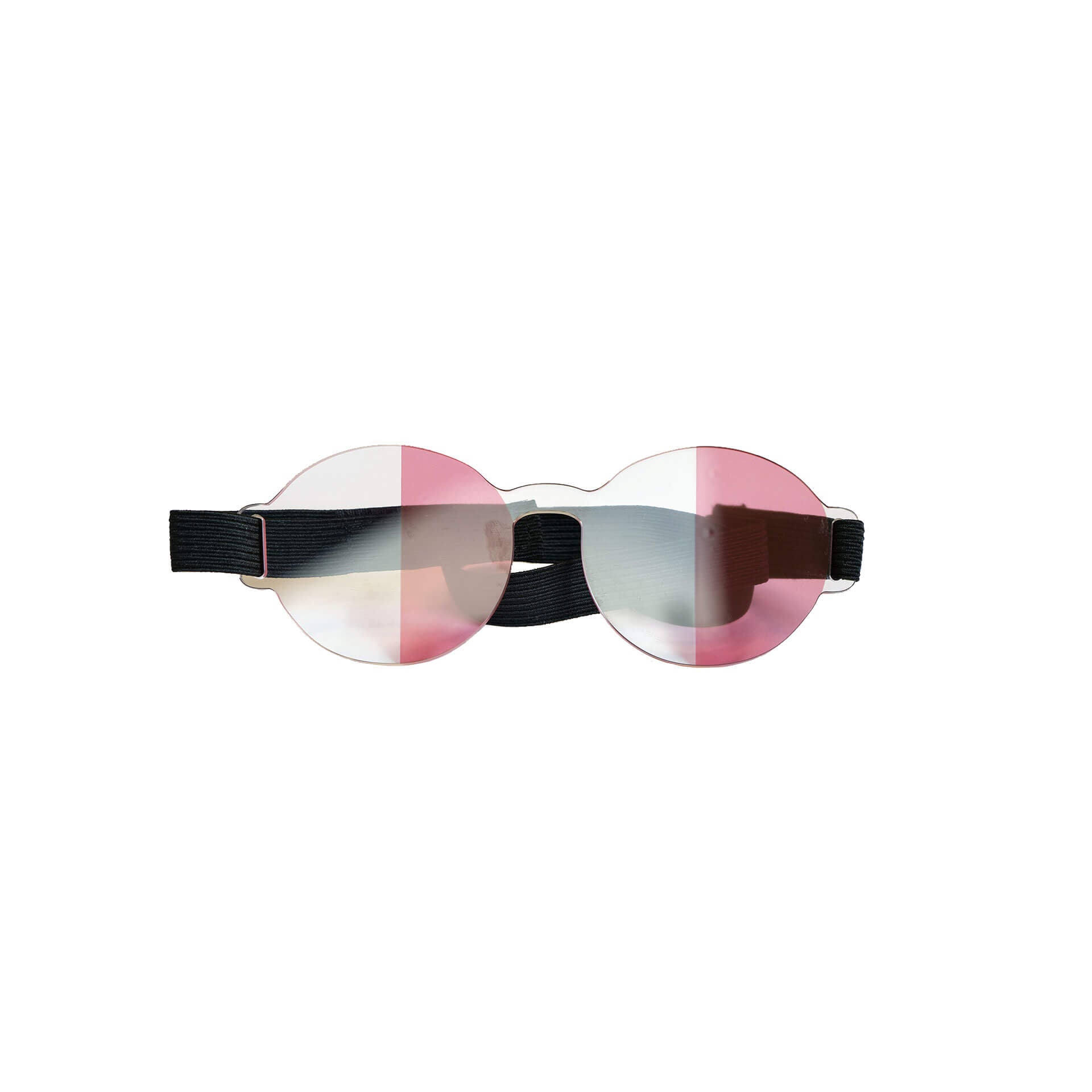 Halbfeld Brille für Neuroathletiktraining Augentrainer ARTZT neuro Rot-Transparent