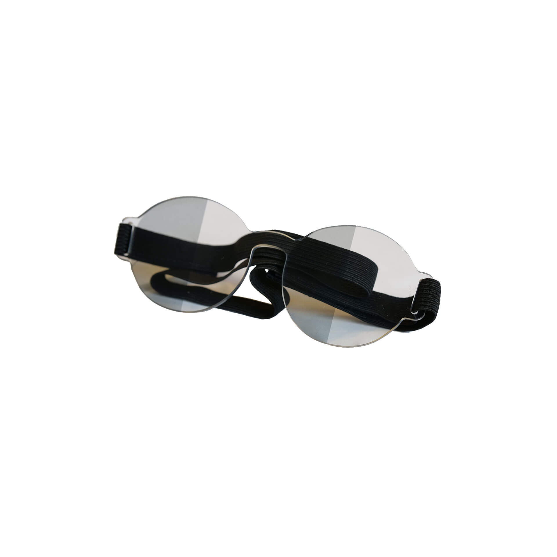 Halbfeld Brille für Neuroathletiktraining Augentrainer ARTZT neuro Grau-Transparent