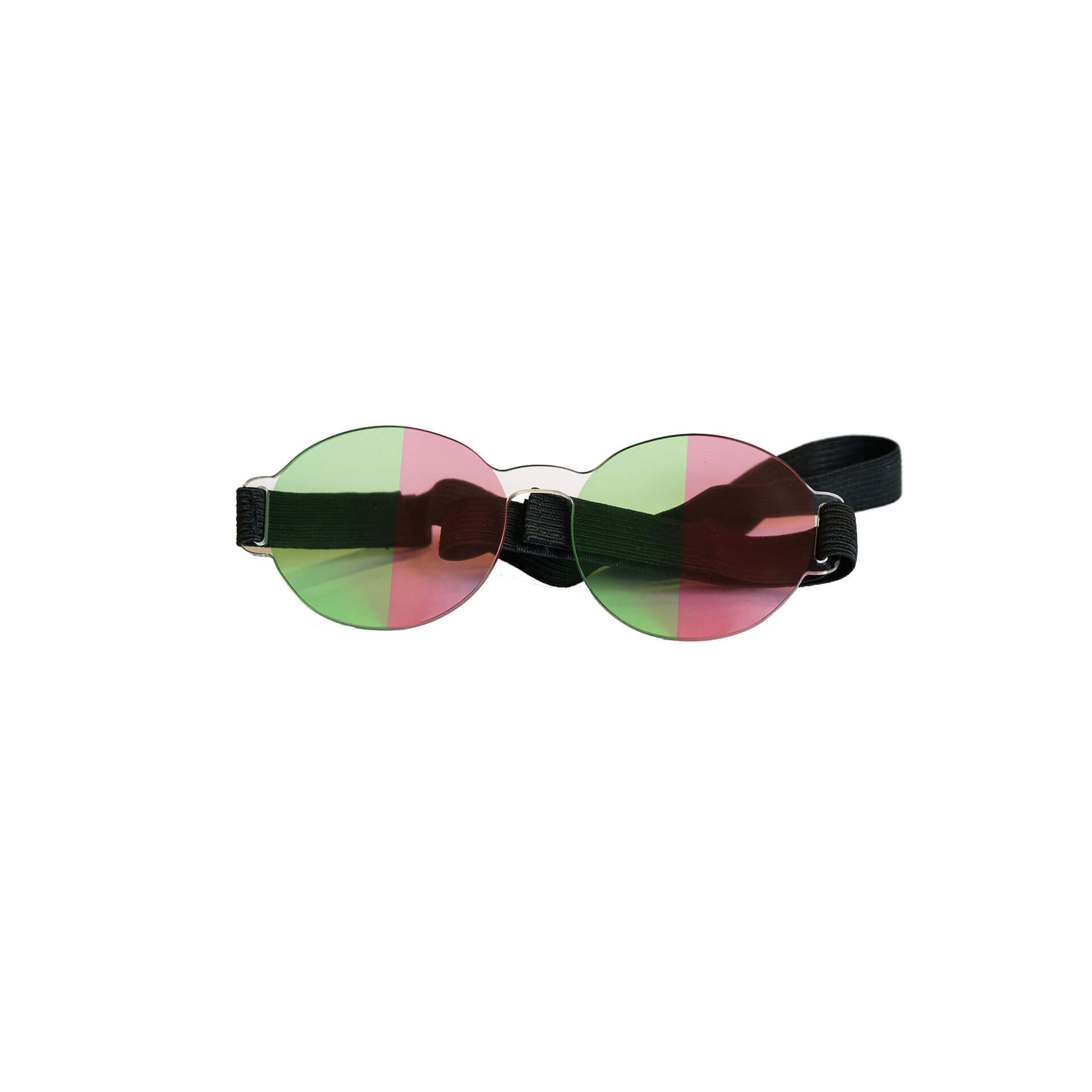 Halbfeld Brille für Neuroathletiktraining Augentrainer ARTZT neuro Rot-Grün
