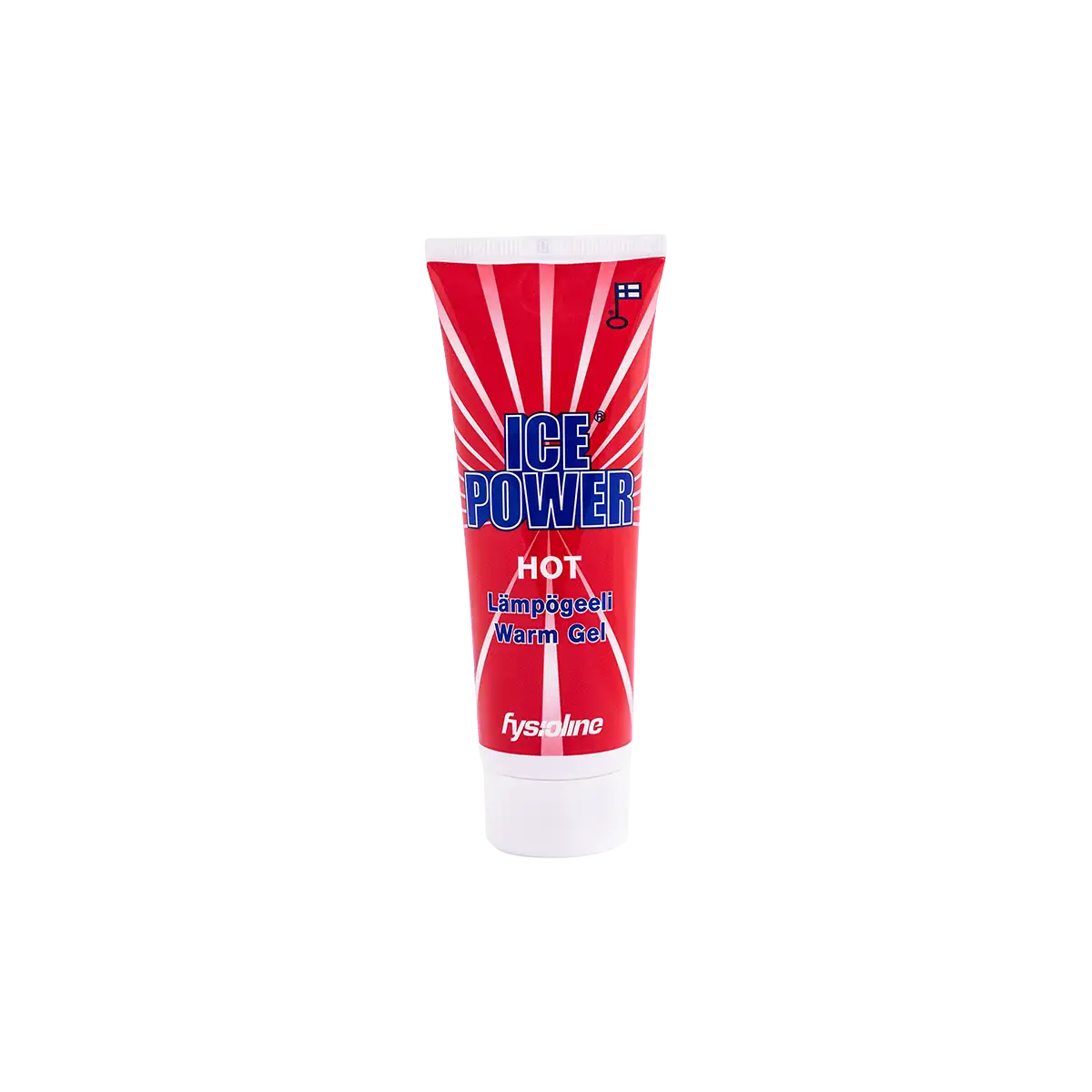 Produktbild Ice Power Hot Gel 75 ml auf transparentem Hintergrund.