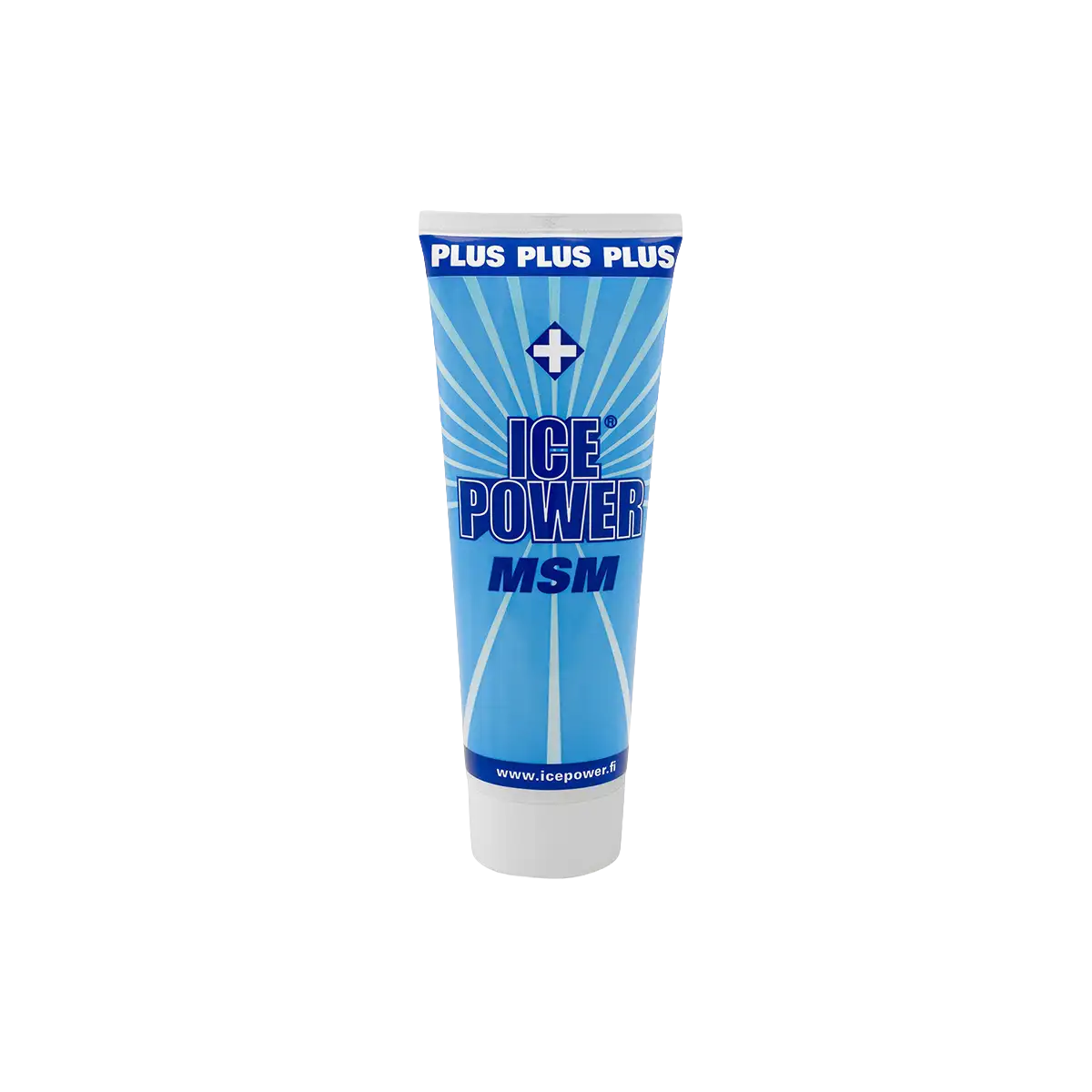 Ice Power Plus Kühlgel Tube 200 ml auf transparentem Hintergrund #menge_200 ml
