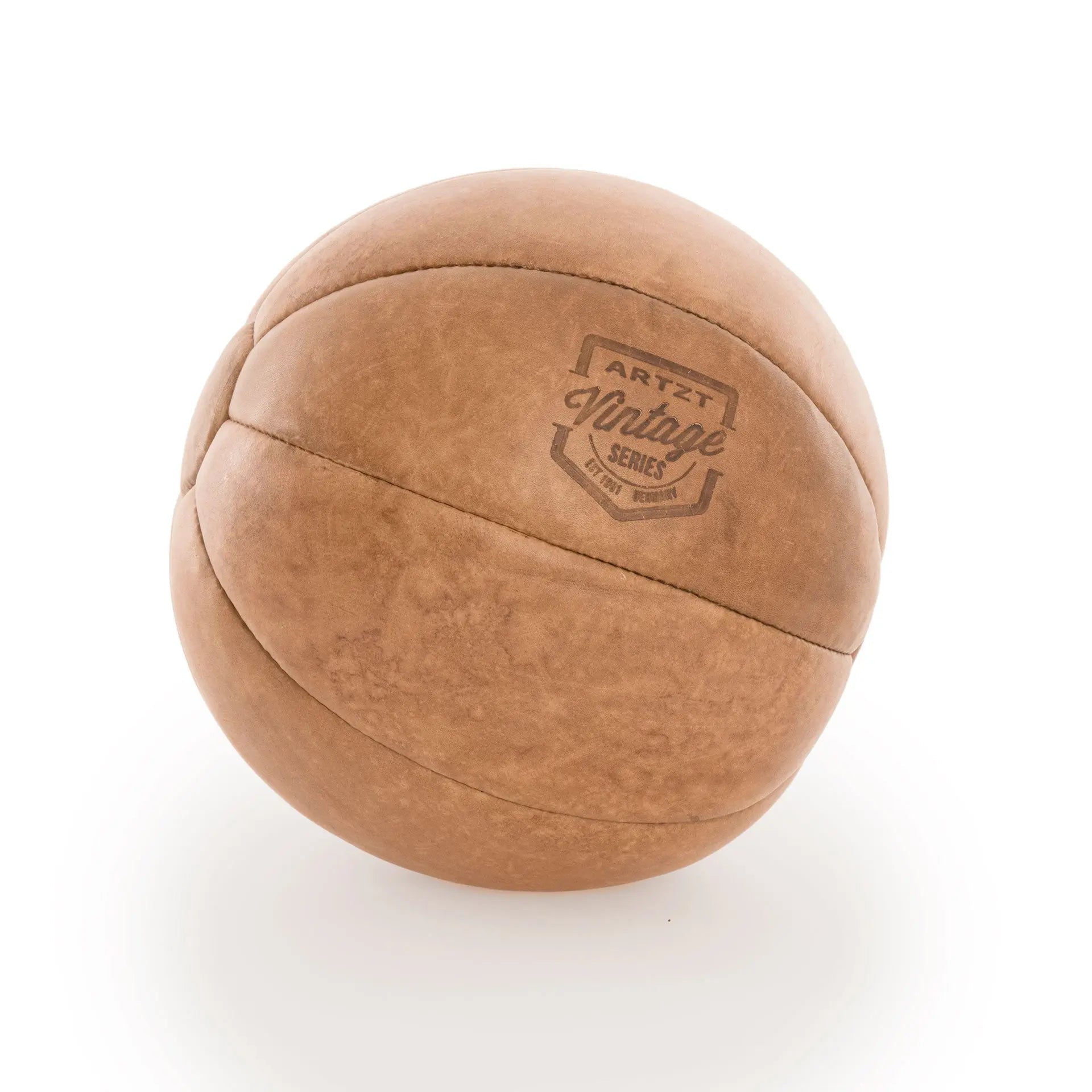 Medizinball aus Leder ARTZT Vintage Series 3 kg 6