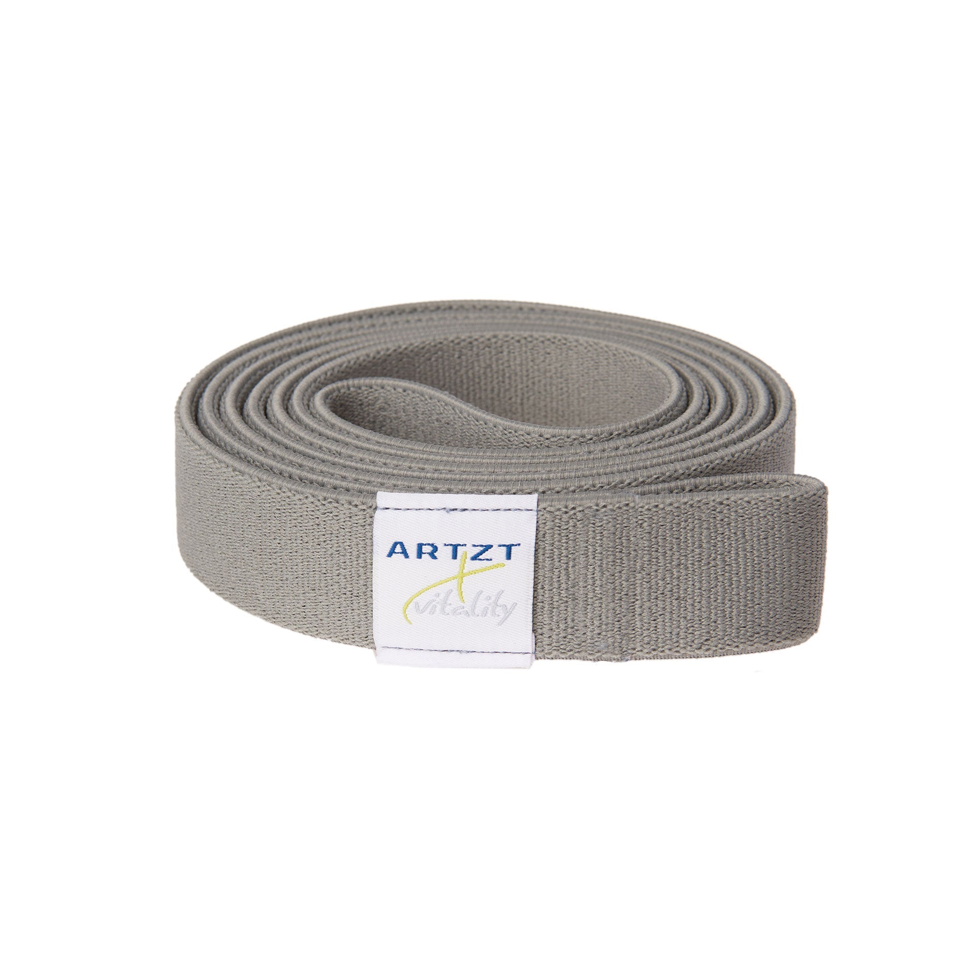 Zusammengerolltes ARTZT vitality Super Band in grau