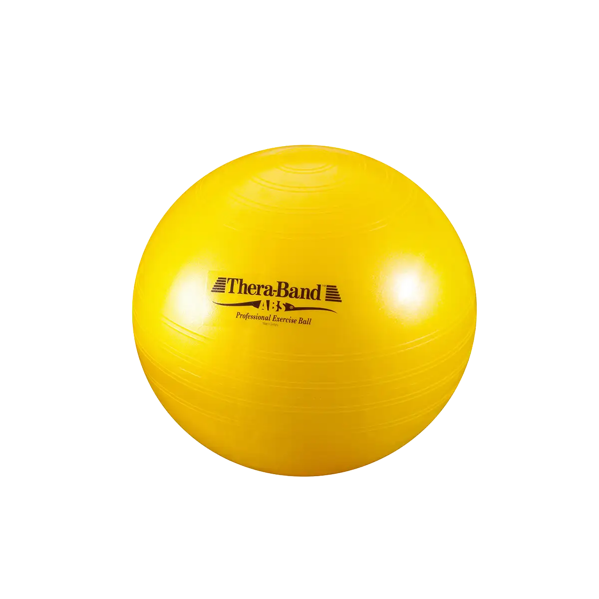 TheraBand ABS Gymnastikball in gelb auf transparentem Hintergrund #größe_45 cm