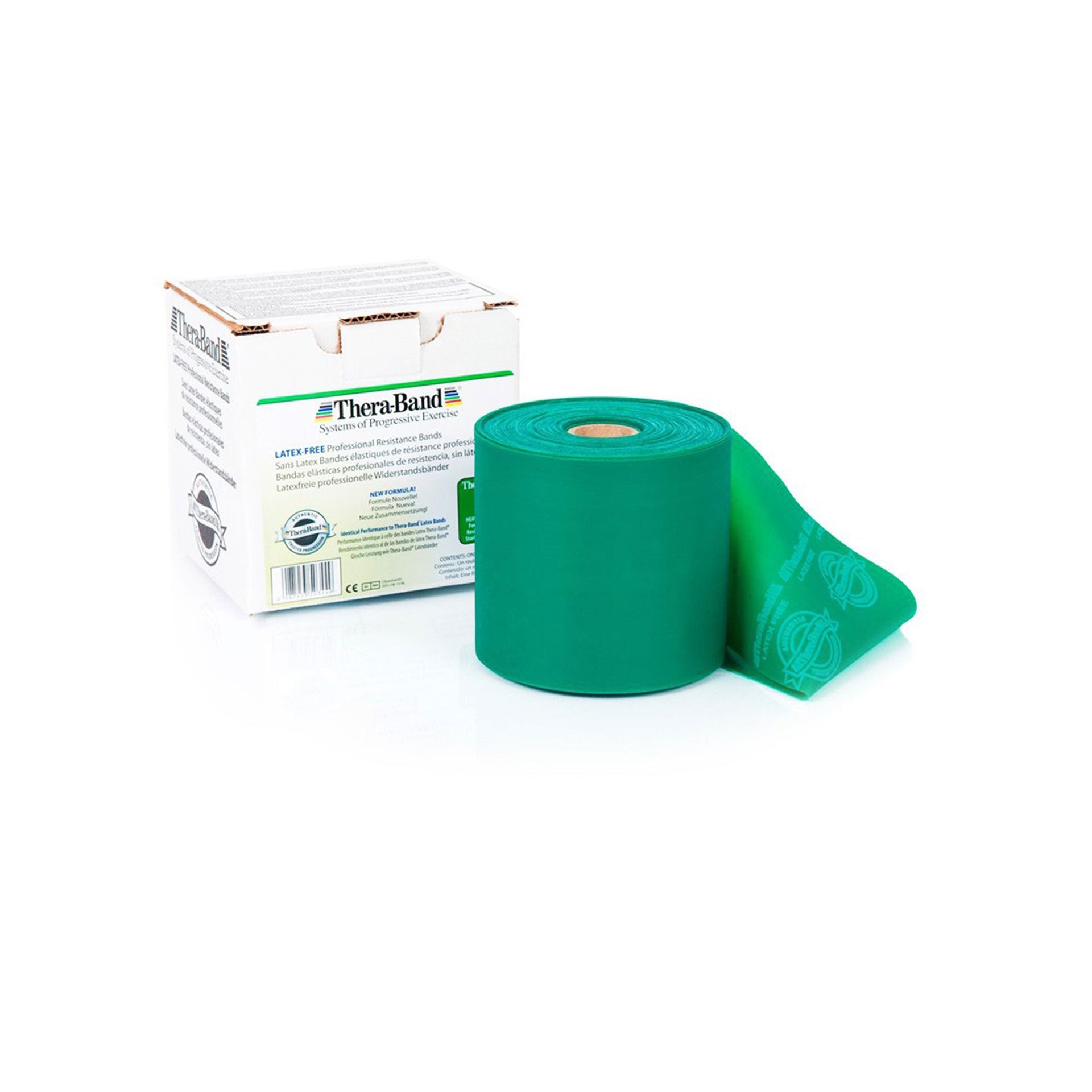 TheraBand latexfrei 22,85 m Fitnessbänder TheraBand Grün