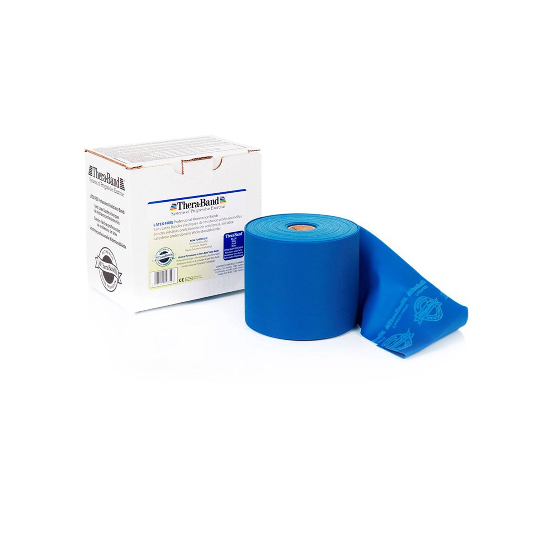 TheraBand latexfrei 22,85 m Fitnessbänder TheraBand Blau