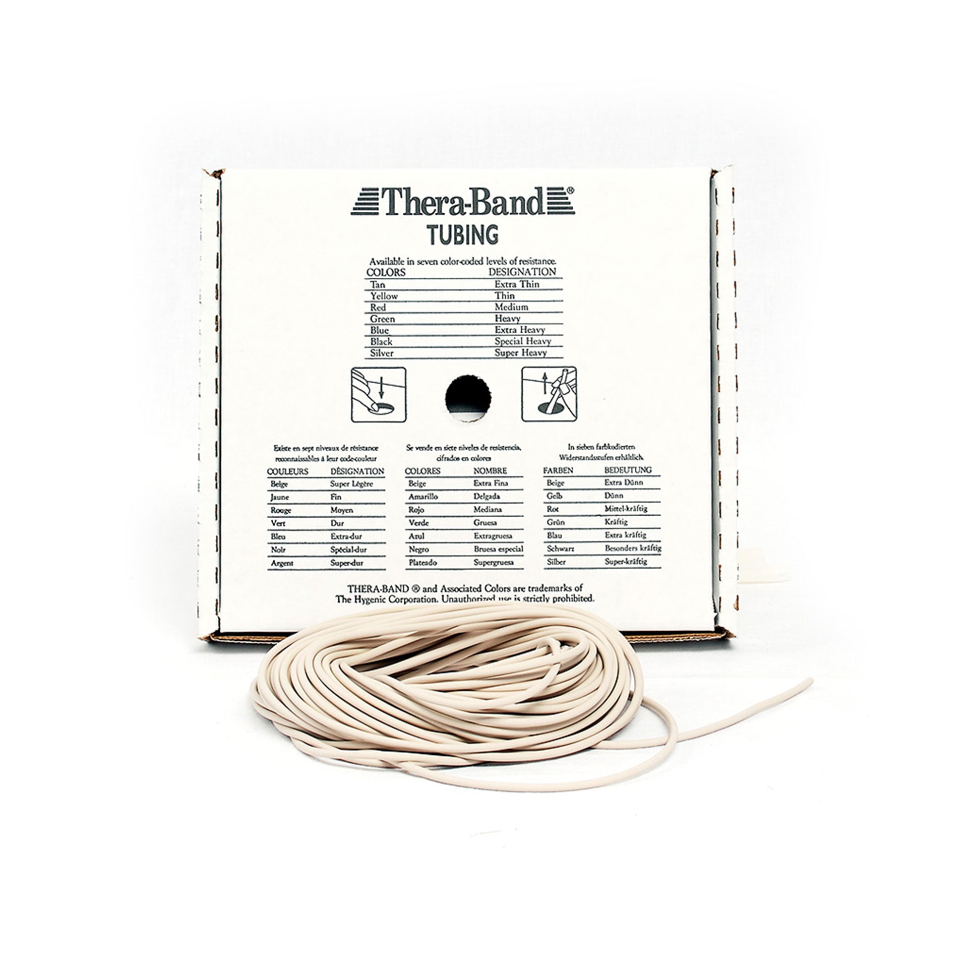 Tubing Rolle 30,50 m TheraBand Beige 7