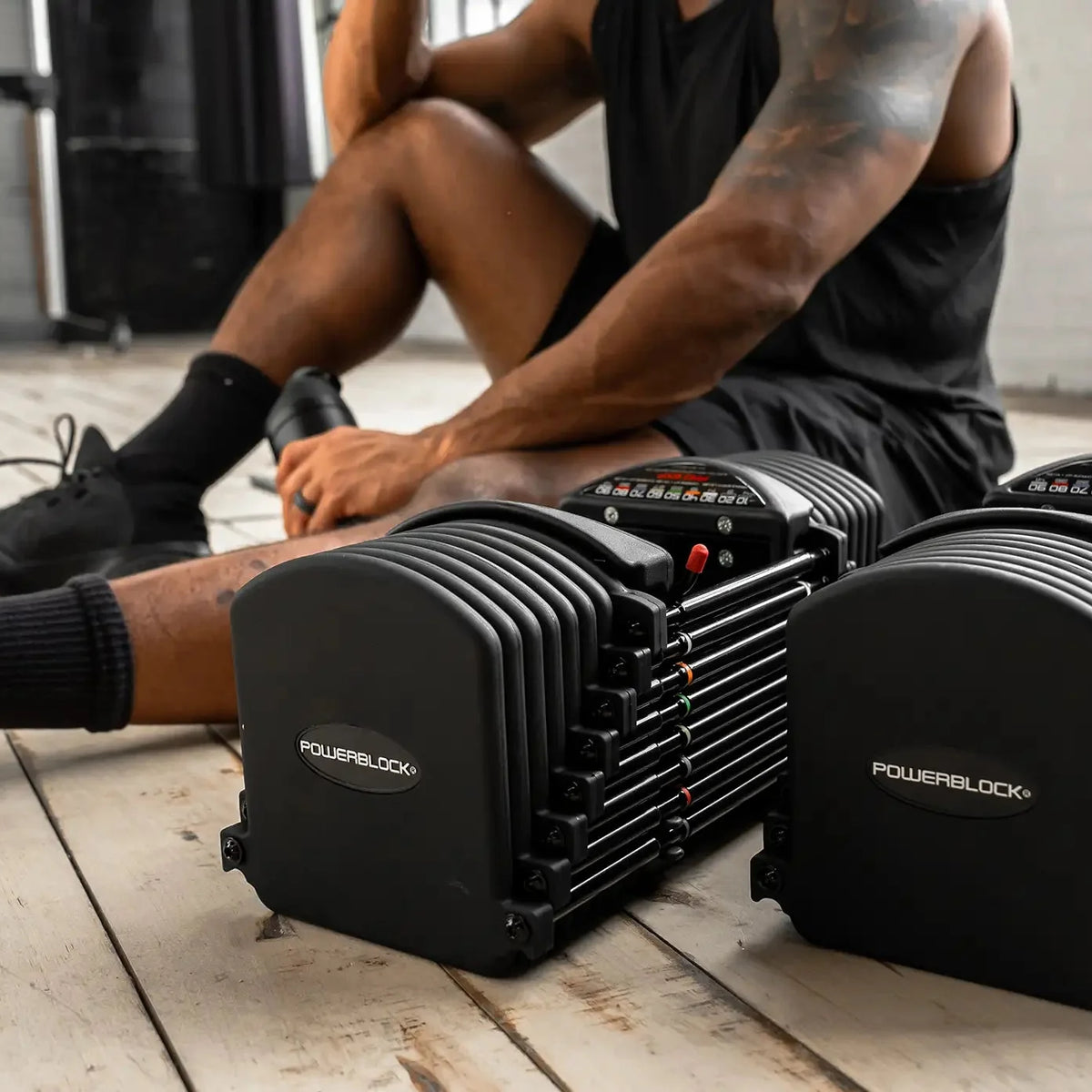 PowerBlock Adjustable Dumbbells & ベンチ PowerBlock® Dumbbells