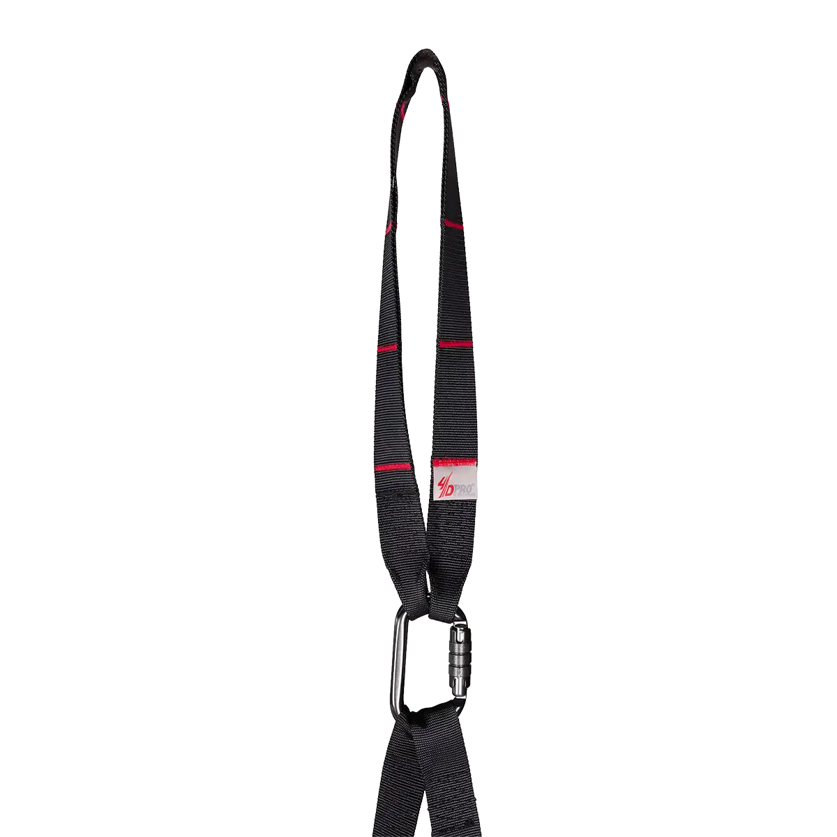 4D PRO Bungee Schlingentrainer Schlaufe in Nahaufnahme auf transparentem Hintergrund.