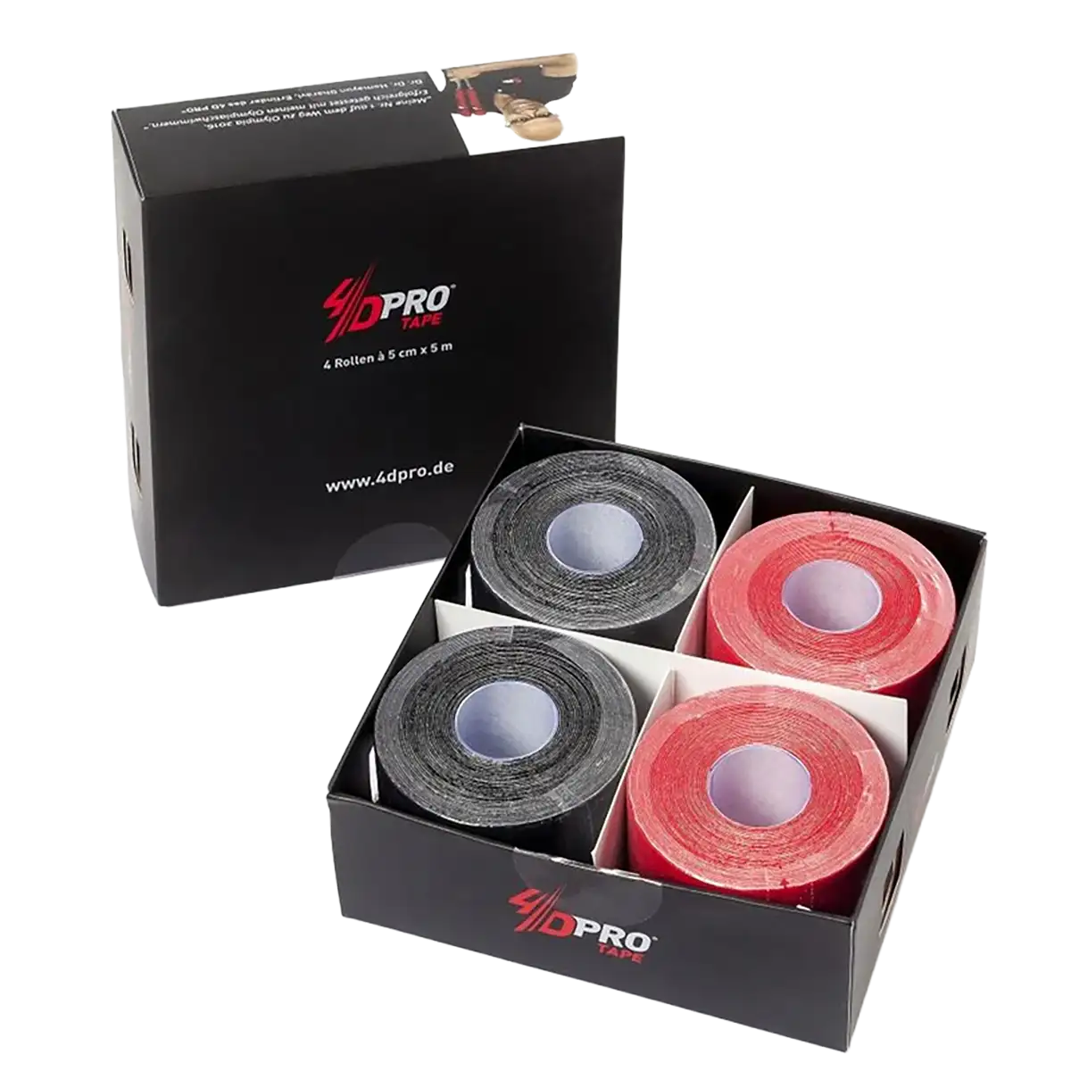 Produktabbildung des 4D PRO Tapes auf transparentem Hintergrund