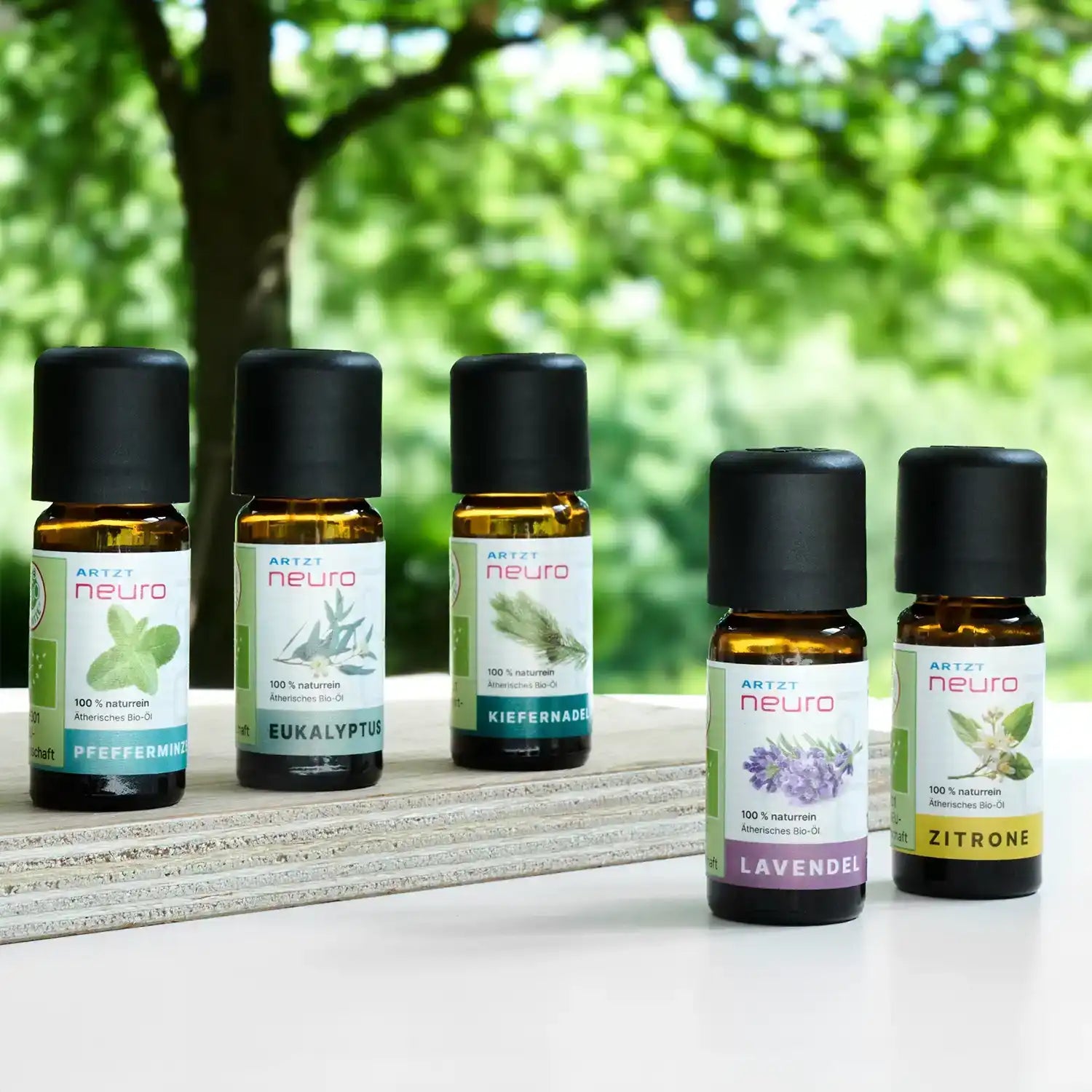Ätherische Öle | 5 x 10 ml Duftöle, naturrein Ätherische Öle ARTZT neuro