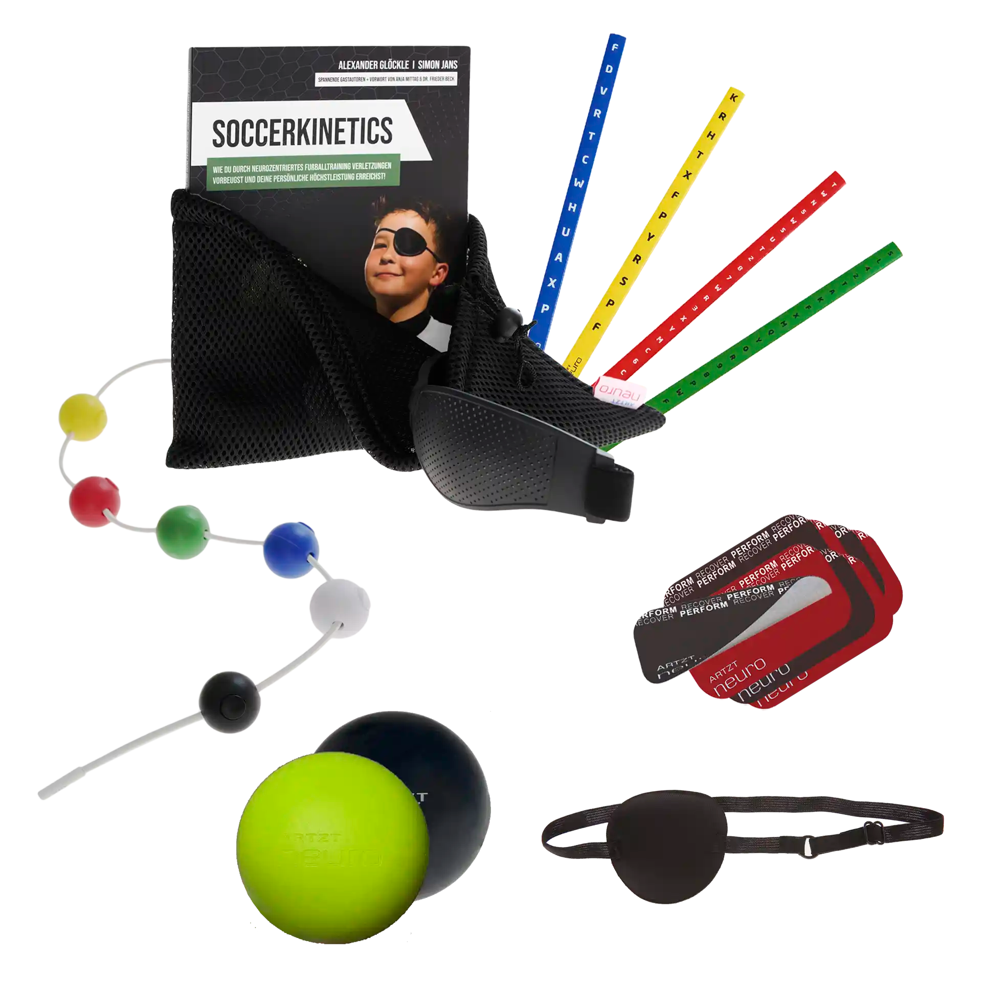 Fußball Set für neurozentriertes Fußballtraining Presales ARTZT neuro   