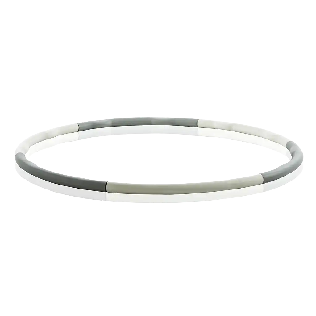 Fitnessreifen | 1,2 kg, zerlegbar Hula-Hoop-Reifen Gymstick