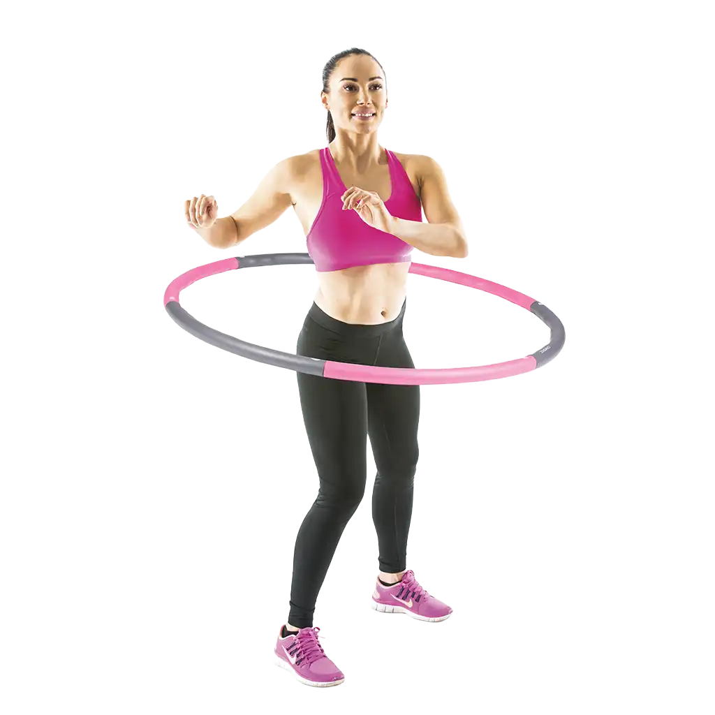 Fitnessreifen | 1,2 kg, zerlegbar Hula-Hoop-Reifen Gymstick