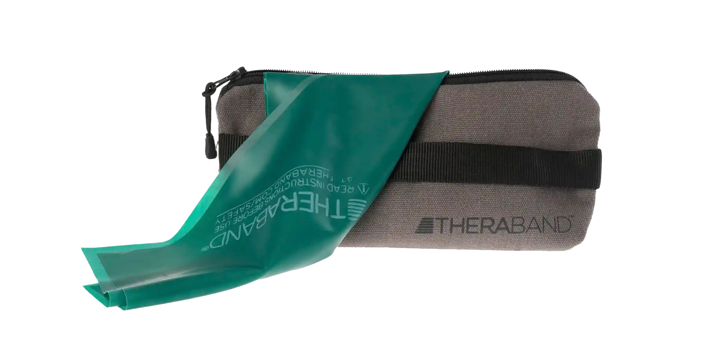 TheraBand 2,50 m grün mit Türanker-Tasche