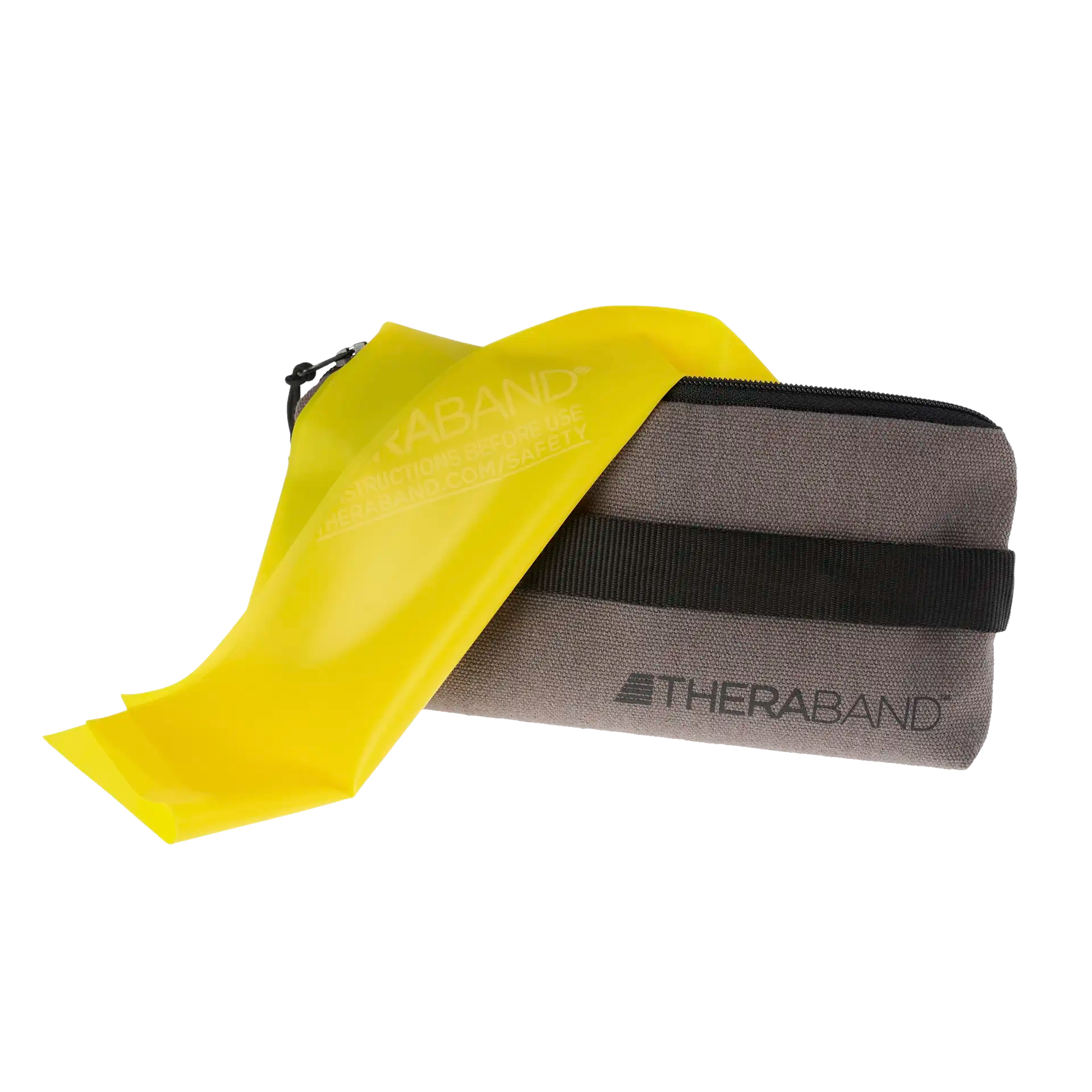 TheraBand 2,50 m inkl. Türanker + Tasche Fitnessband TheraBand Gelb  