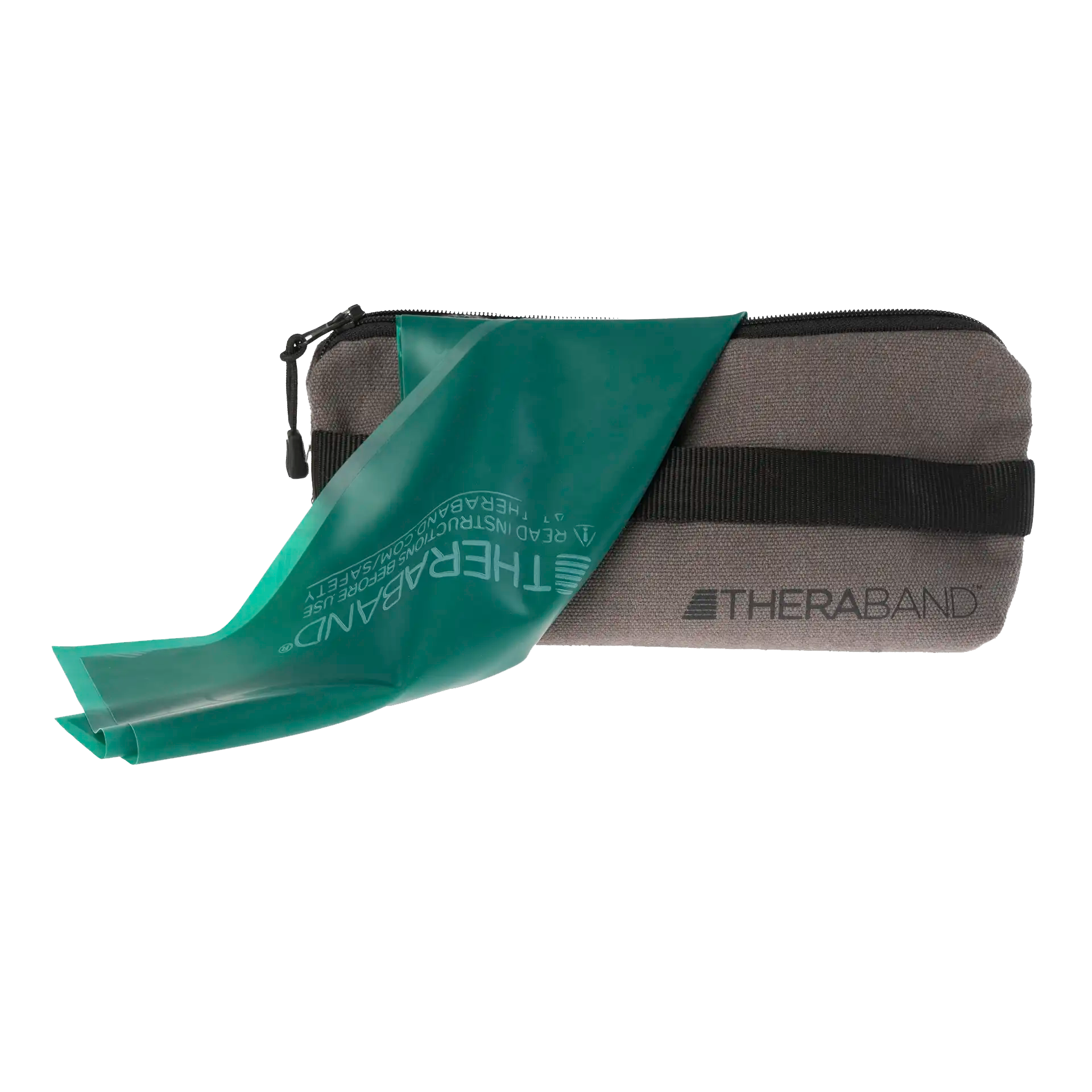 TheraBand 2,50 m inkl. Türanker + Tasche Fitnessband TheraBand Grün  