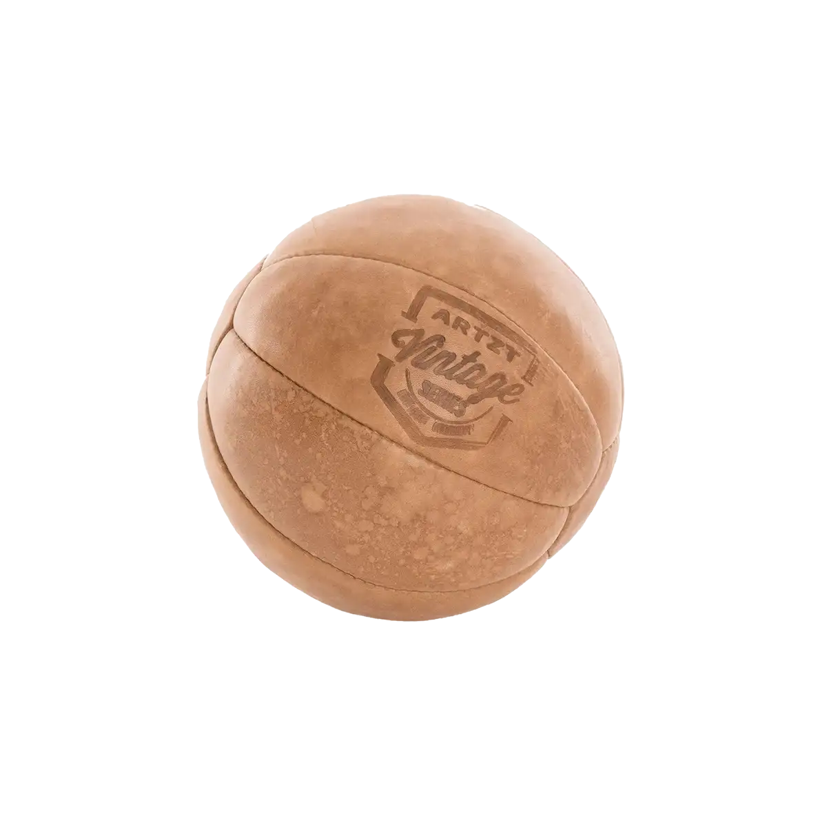 ARTZT Vintage Series Medizinball 1 kg auf transparentem Hintergrund