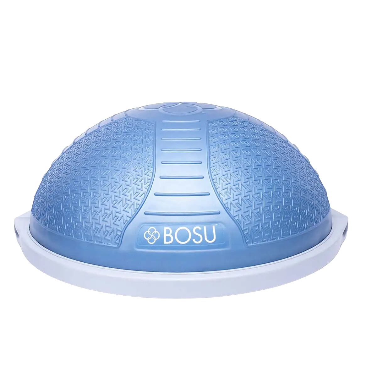 BOSU NexGen Pro Bosuball Balance Trainer auf transparentem Hintergrund.